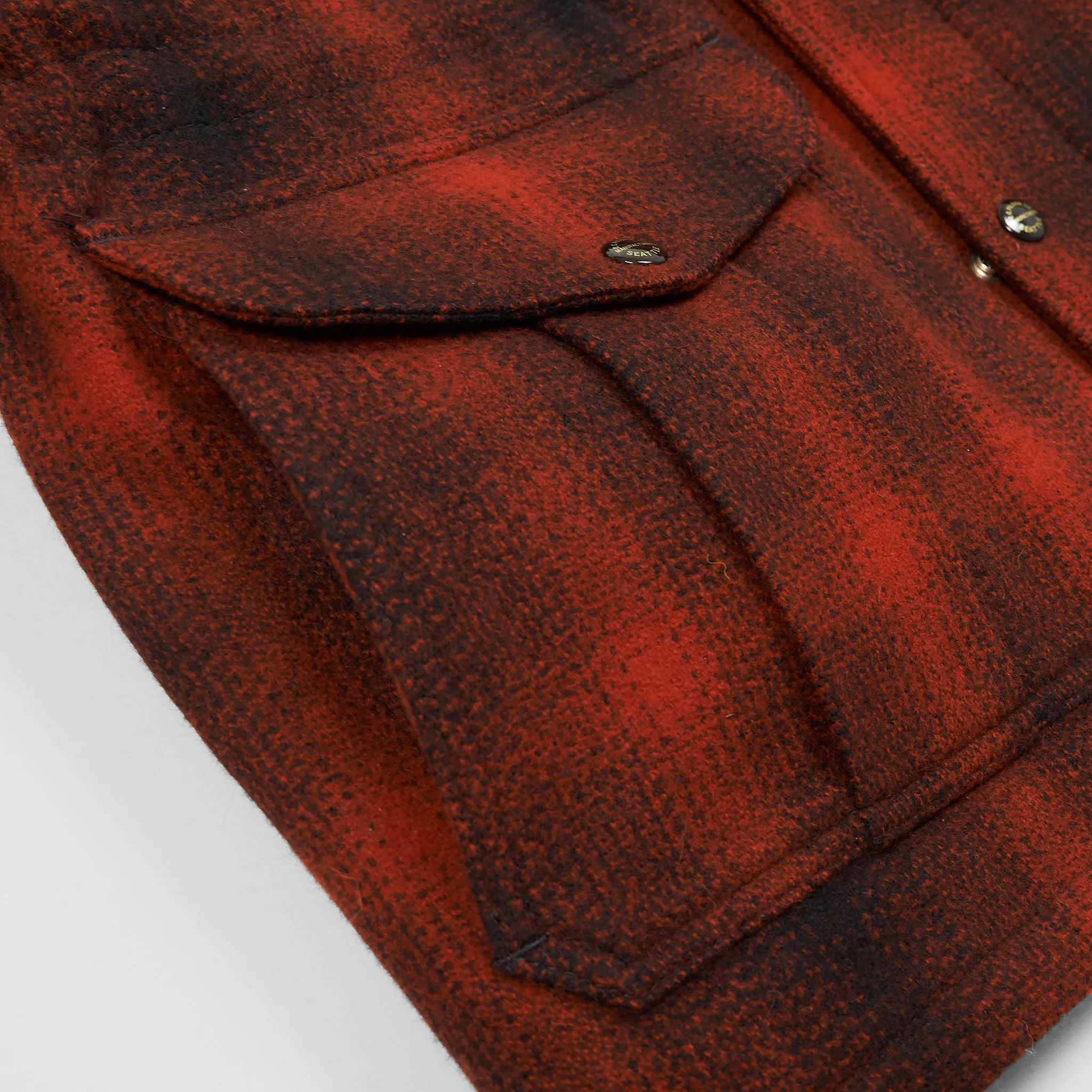 Filson Hooded Plaid Check Wool Jacket sold by DeeCee style product image thumbnail 5