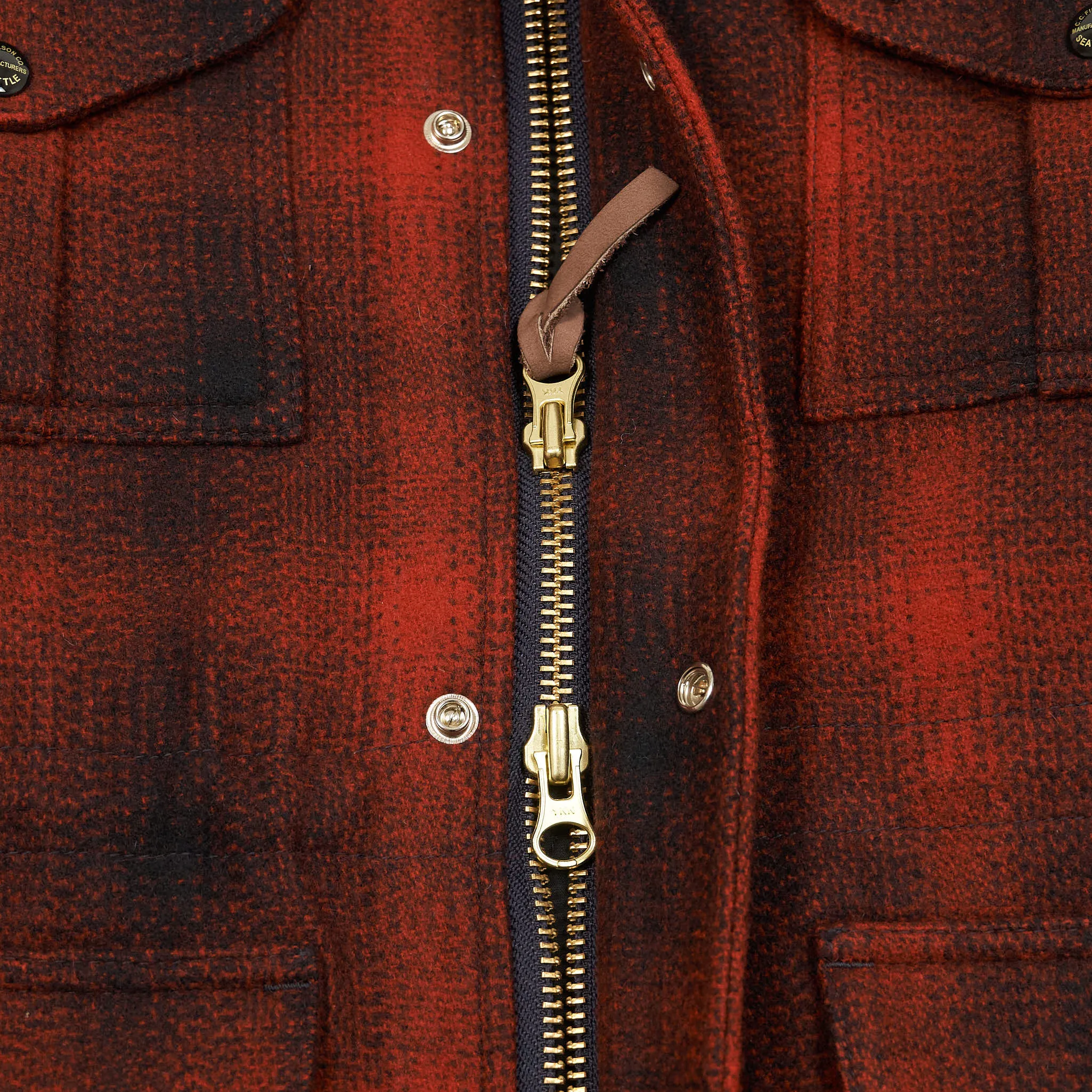 Filson Hooded Plaid Check Wool Jacket sold by DeeCee style product image thumbnail 4