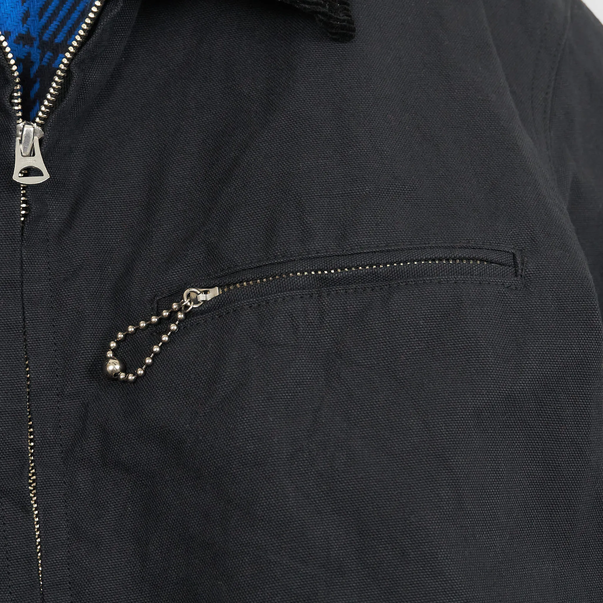 Sugar Cane Sulfide Heavy Canvas Oversized Zip Jacket sold by DeeCee style product image thumbnail 5