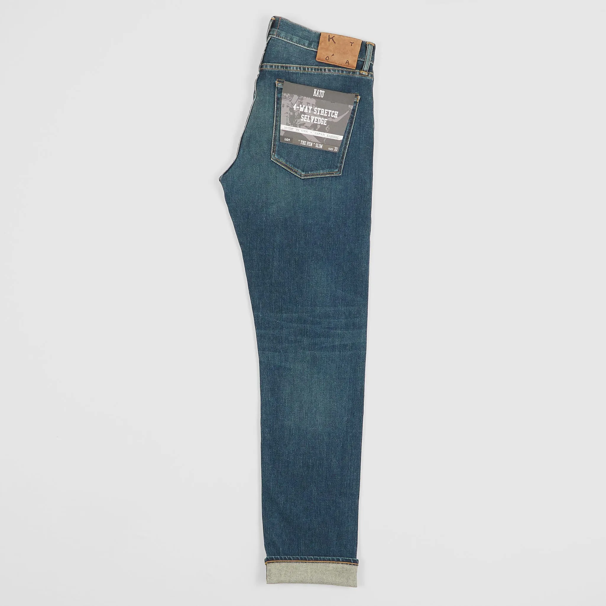 Hiroshi Kato The Pen Zip Fly Selvage Denim Classic Fit sold by DeeCee style product image thumbnail 2