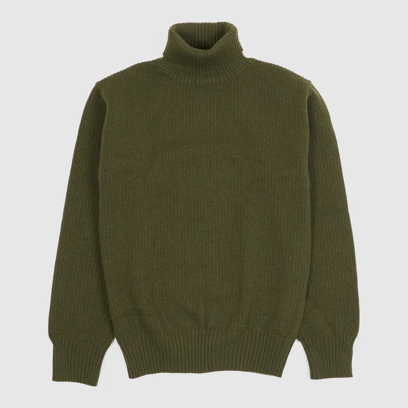 Blue Blue Japan Roll Neck Pullover made by Blue Blue Japan