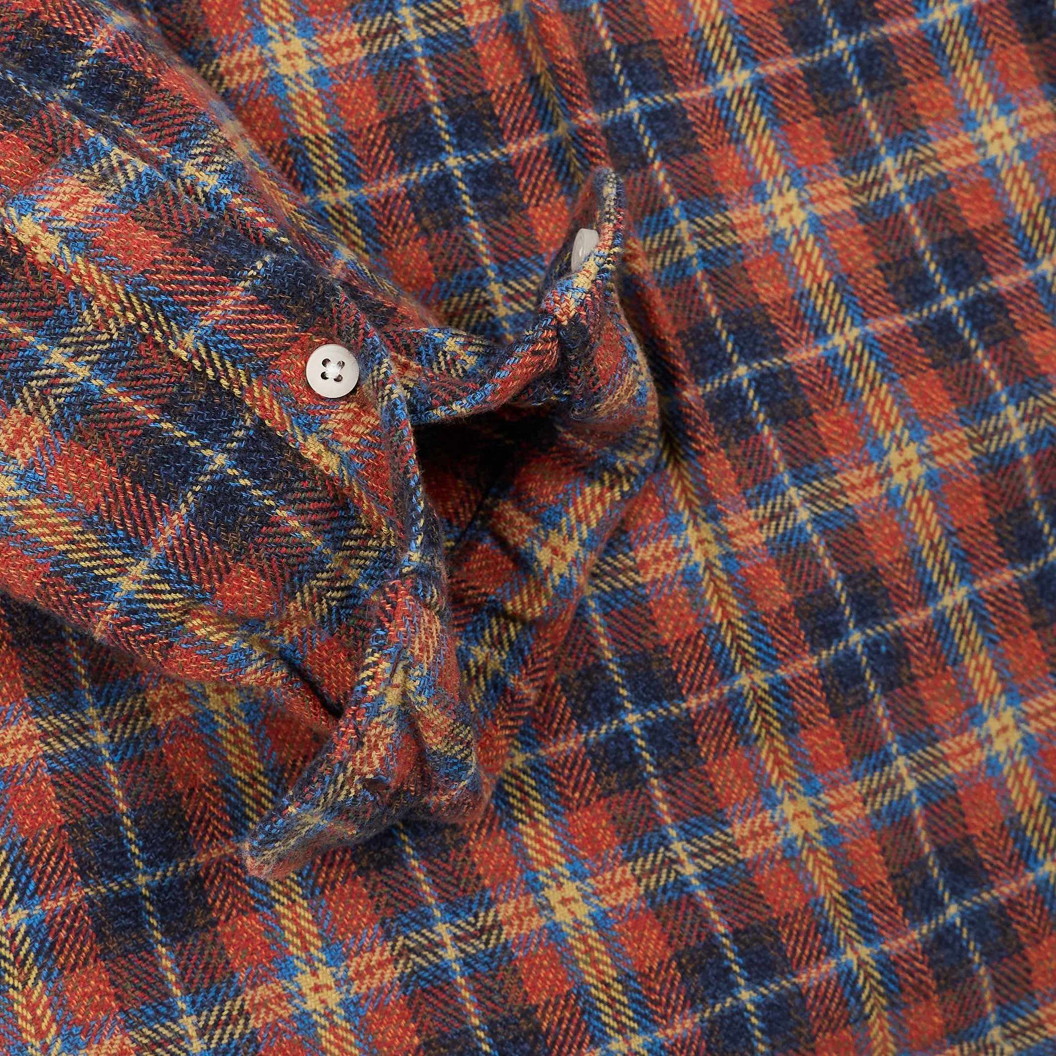 Gitman Vintage Herringbone Slub Check Shirt sold by DeeCee style product image thumbnail 5