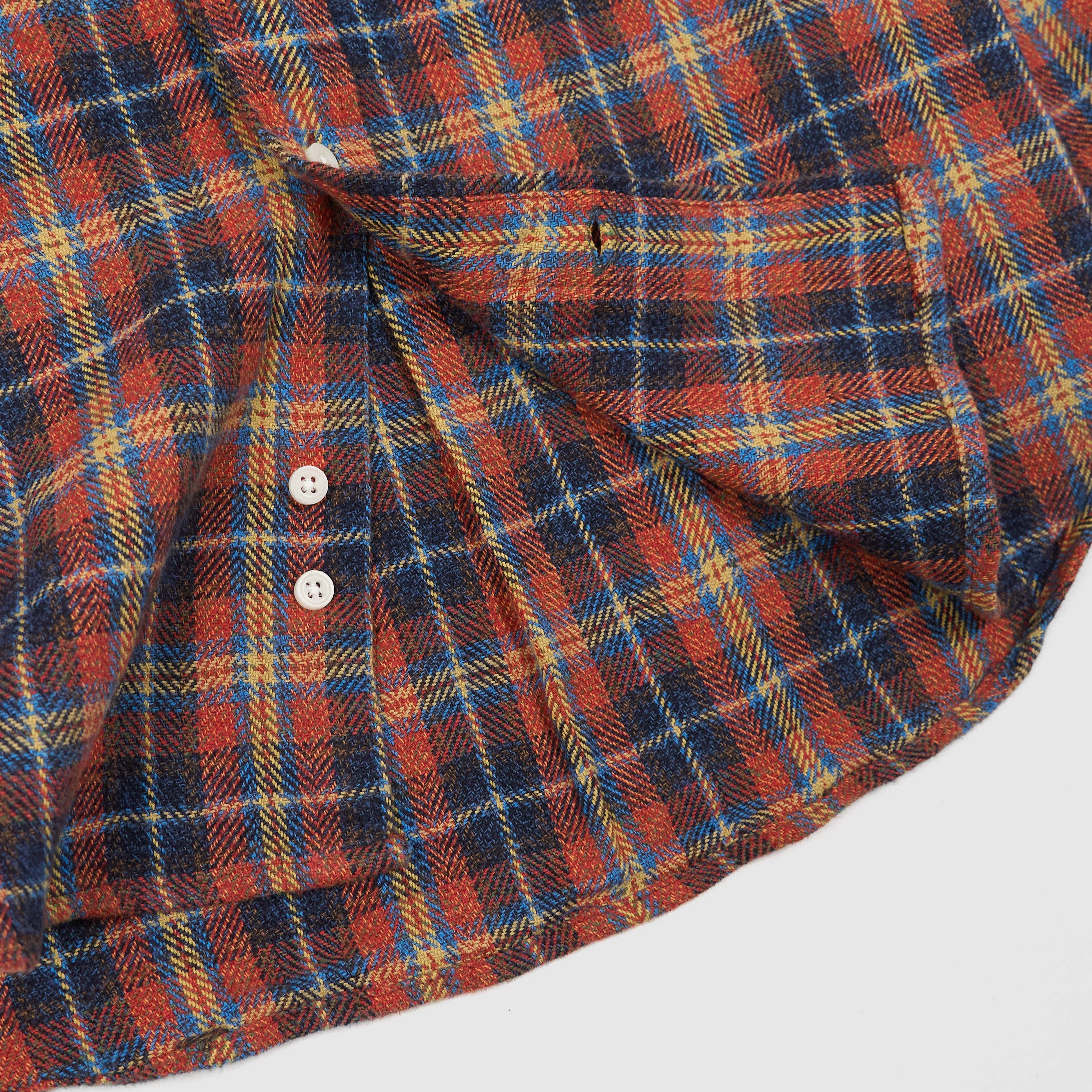 Gitman Vintage Herringbone Slub Check Shirt sold by DeeCee style product image thumbnail 4