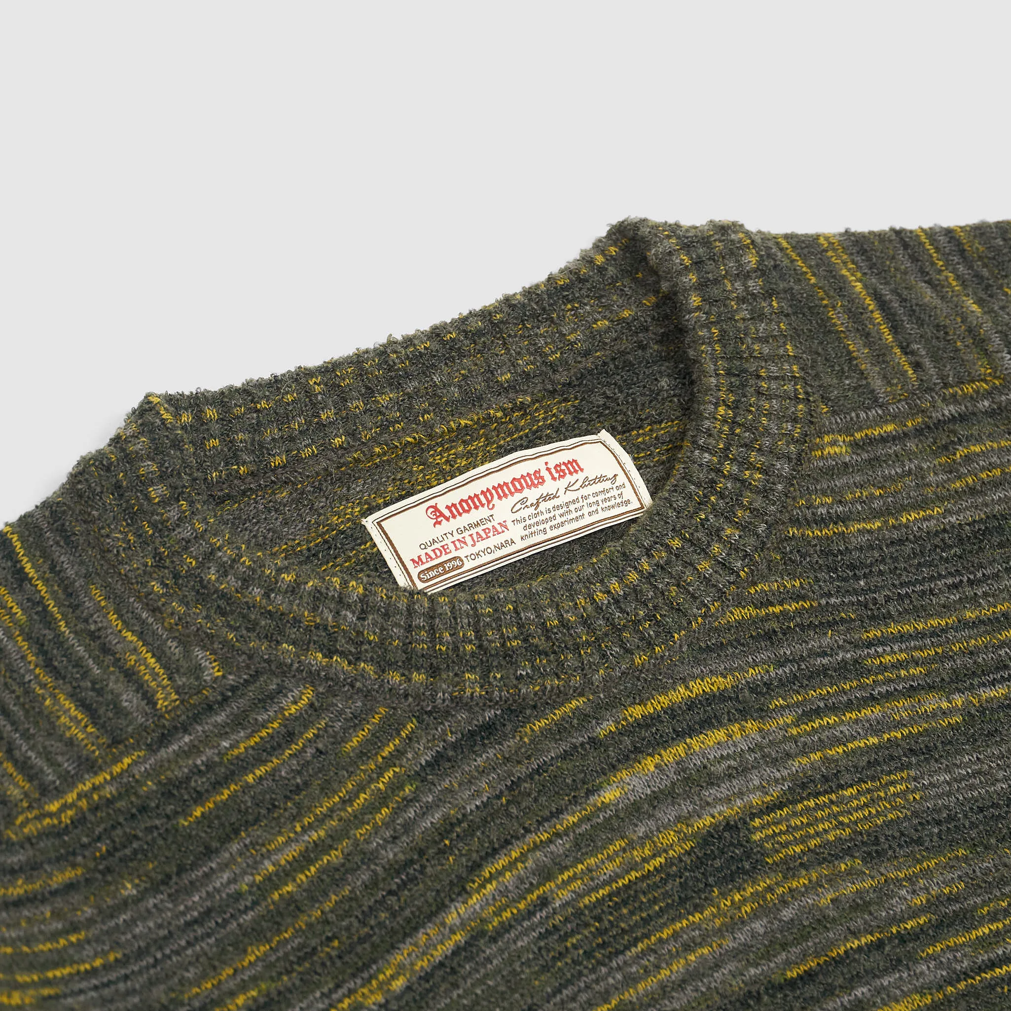 Anonymous Ism Boucle Crew Neck Pullover sold by DeeCee style product image thumbnail 3