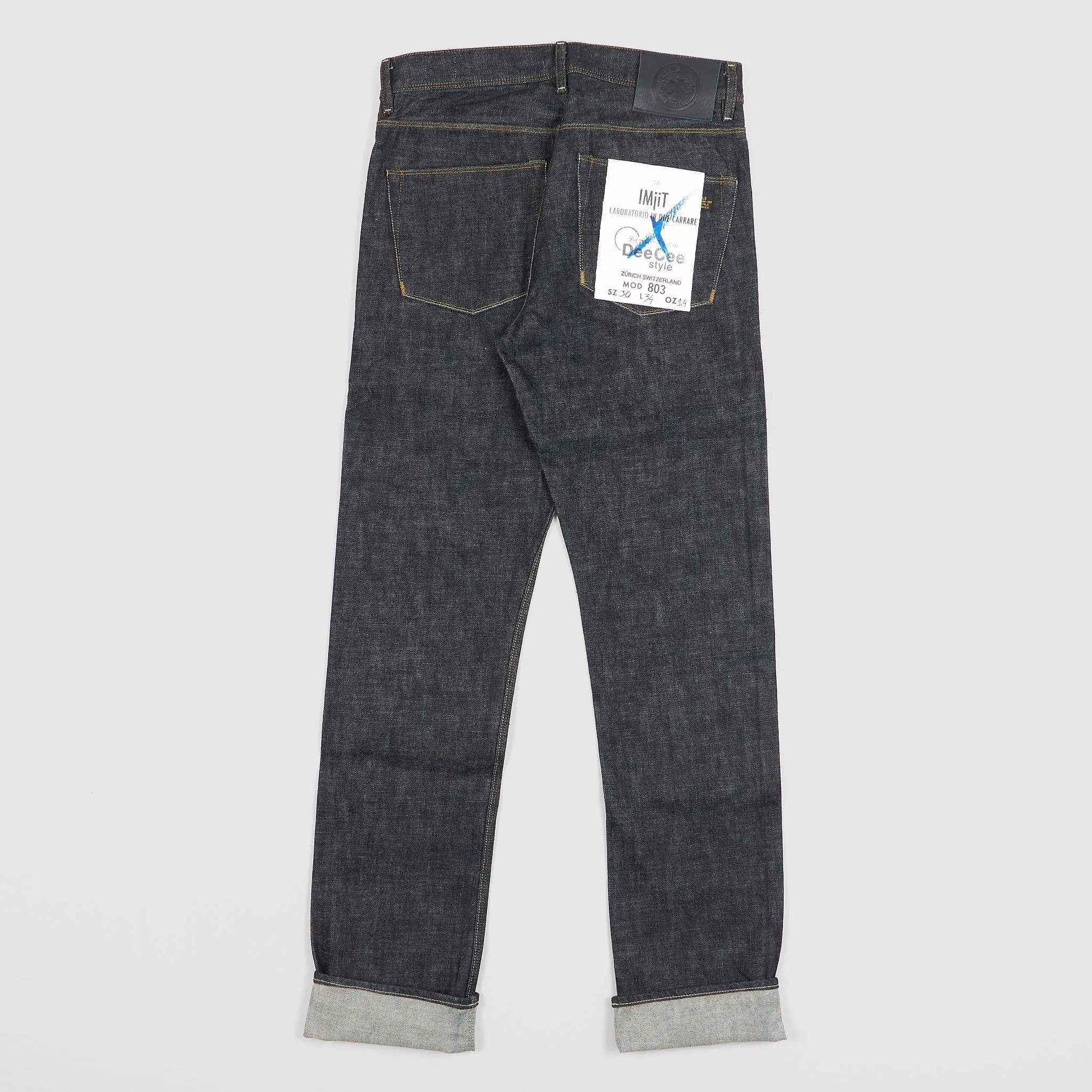 IMjiT x DeeCee style Regular Tapered Selvage Jeans sold by DeeCee style product image thumbnail 2