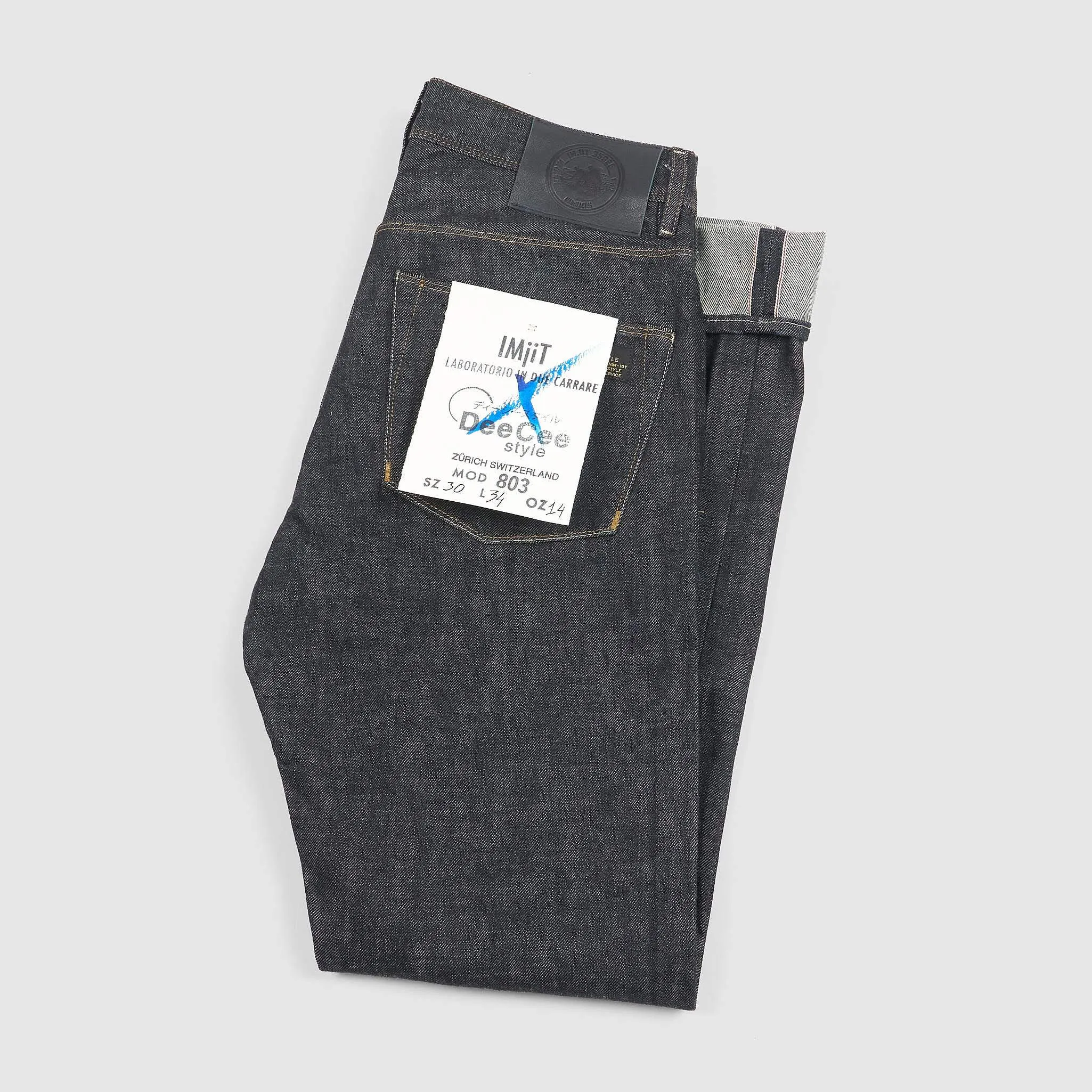 IMjiT x DeeCee style Regular Tapered Selvage Jeans sold by DeeCee style product image thumbnail 3
