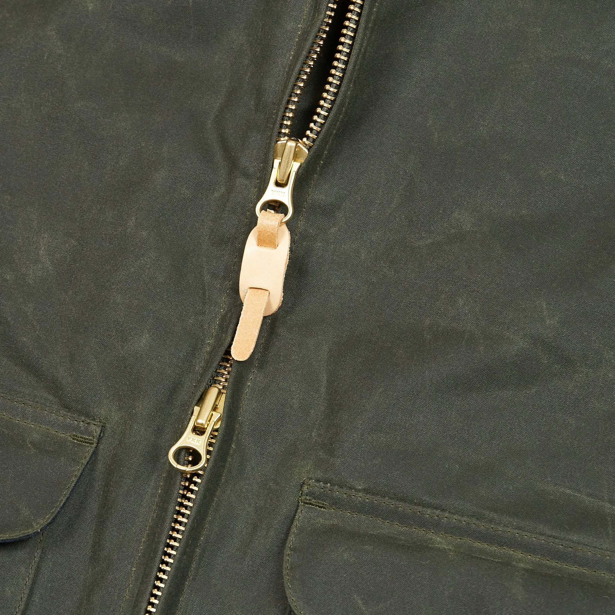 Manifattura Ceccarelli Hooded Waxed Jacket W/ Wool Padding sold by DeeCee style product image thumbnail 4