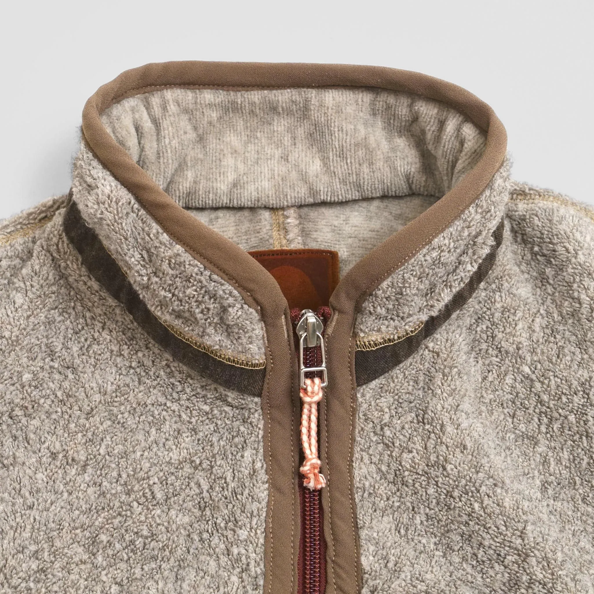 Cottle Natural Organic Sunset Cotton Yak Pile Fleece Jacket Beige sold by DeeCee style product image thumbnail 5