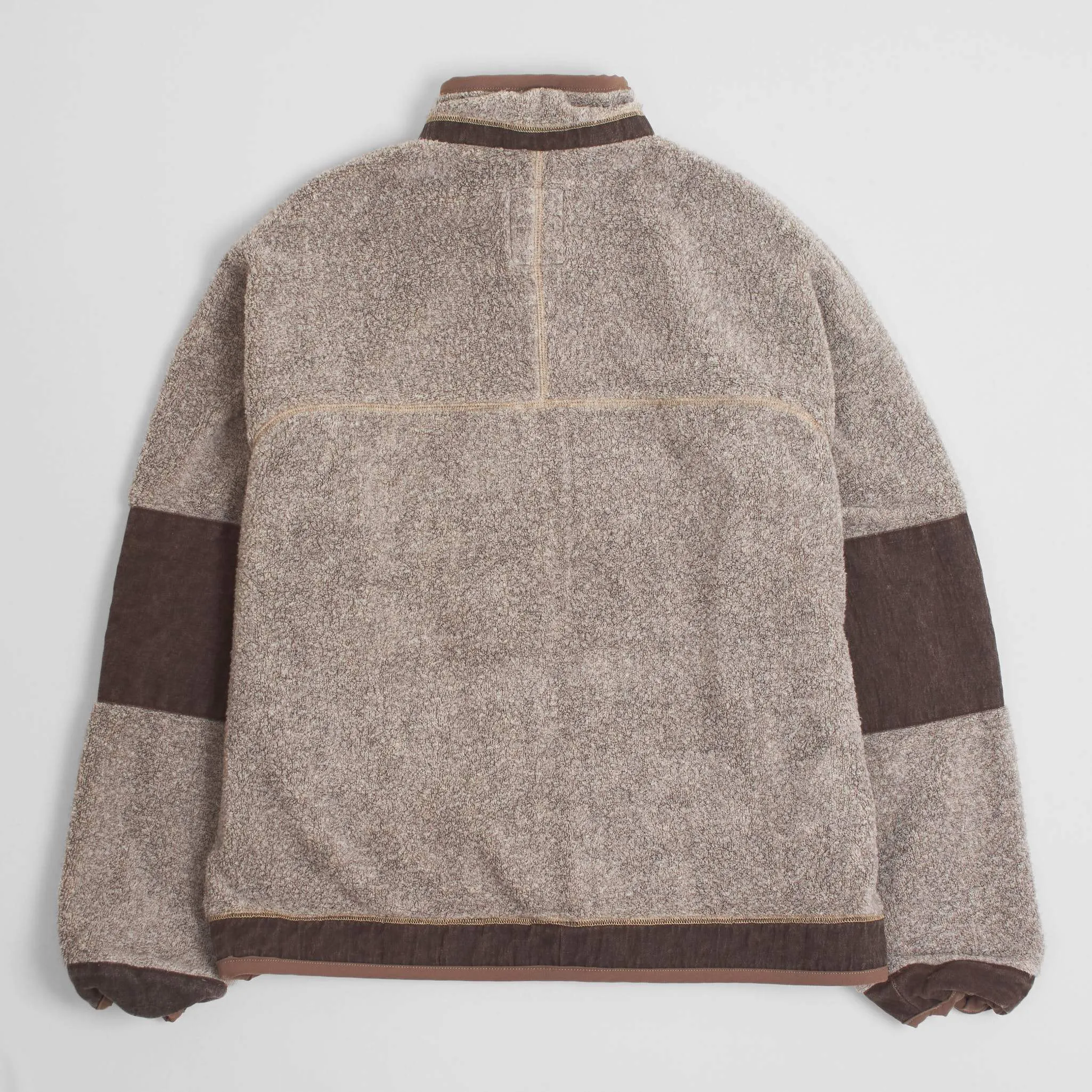 Cottle Natural Organic Sunset Cotton Yak Pile Fleece Jacket Beige sold by DeeCee style product image thumbnail 4