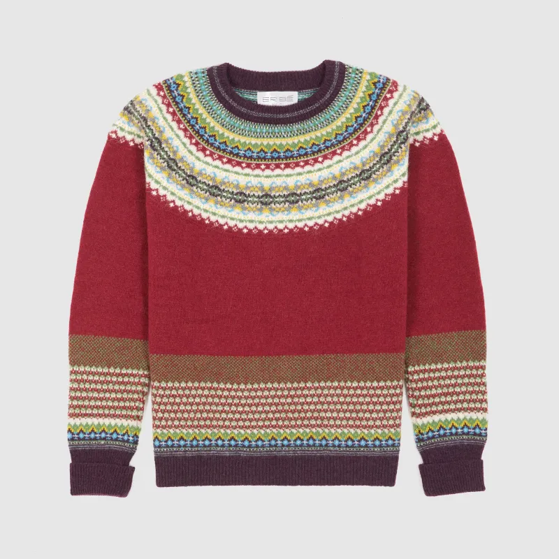 Eribé Ladies Knitted Crew Neck Pullover sold by DeeCee style