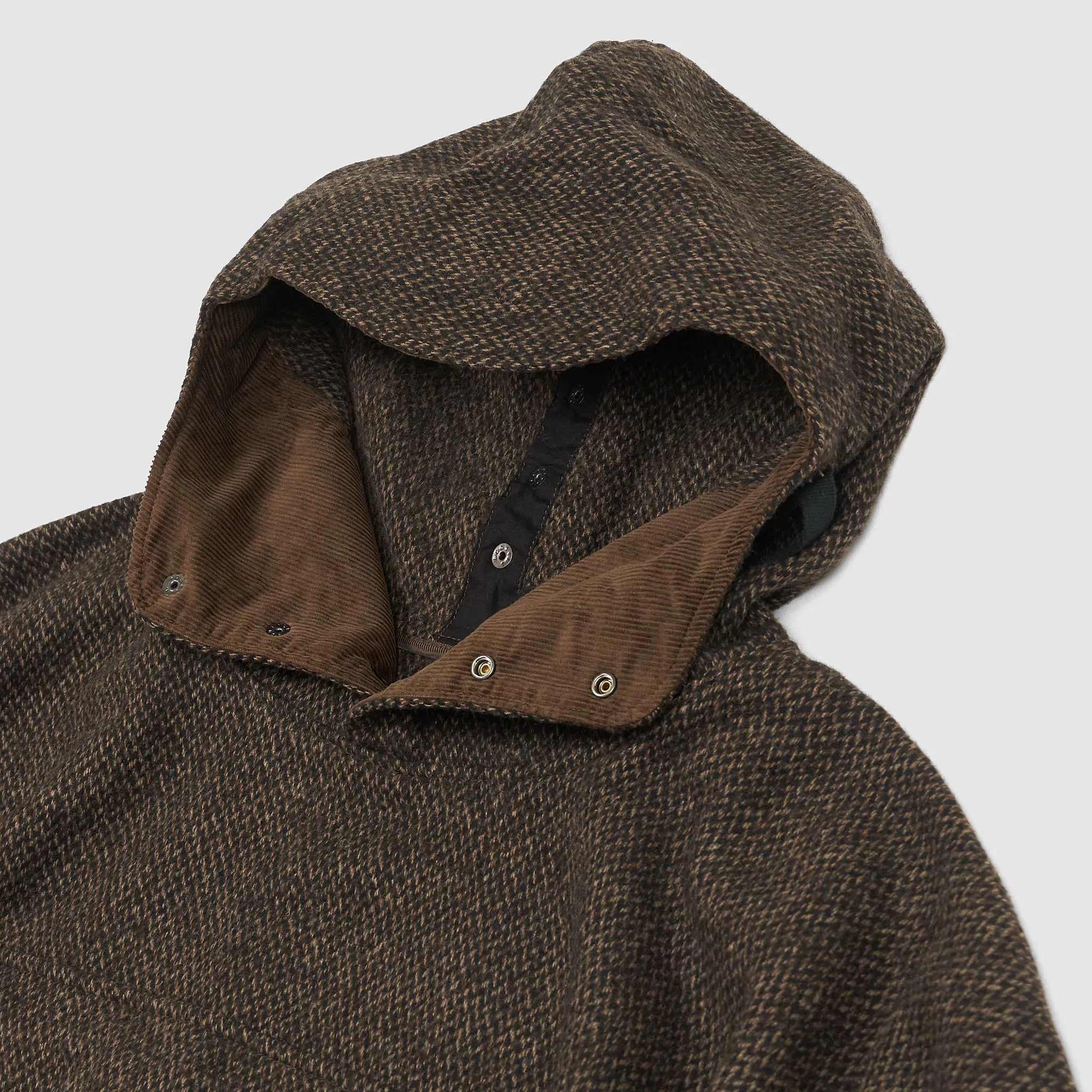 Engineered Garments Tweed Blend Hooded Poncho sold by DeeCee style product image thumbnail 3