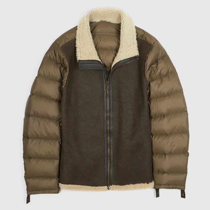 Ten c  Down Liner with Shearling Front sold by DeeCee style