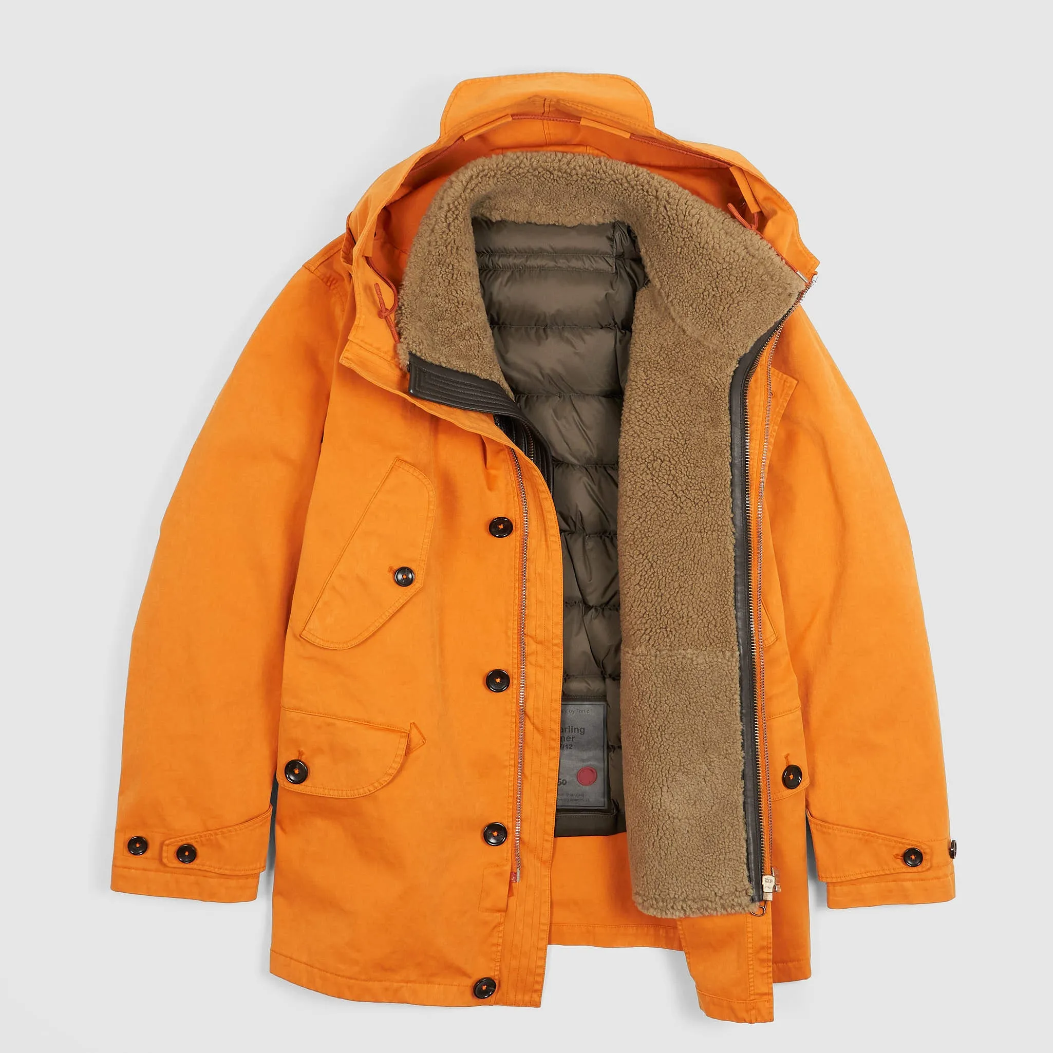 Ten c Sniper Parka 3 in 1 Complete with Shearling Liner Jacket sold by DeeCee style product image thumbnail 3