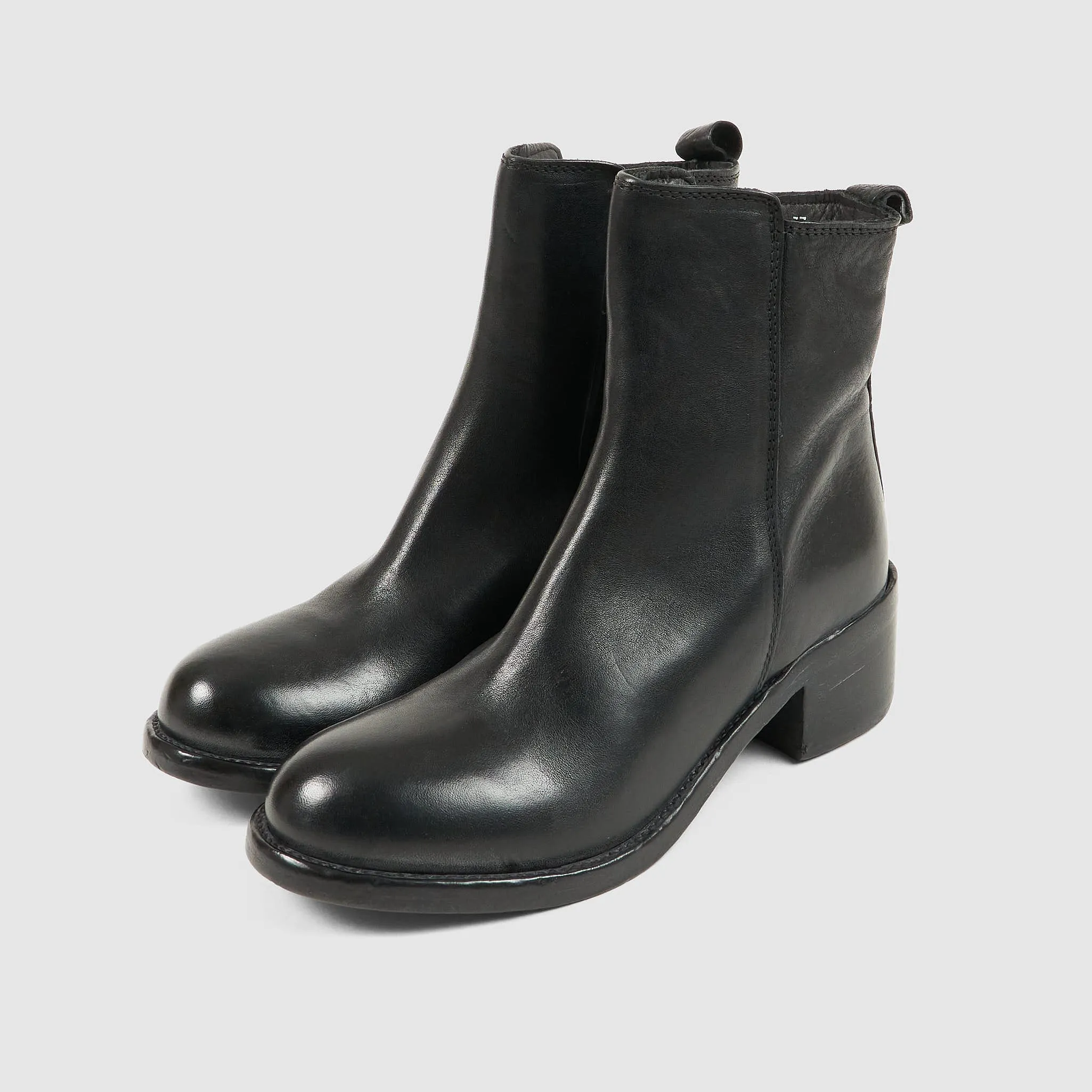 Moma Ladies Tronchetto Chelsea Ankle Boots sold by DeeCee style