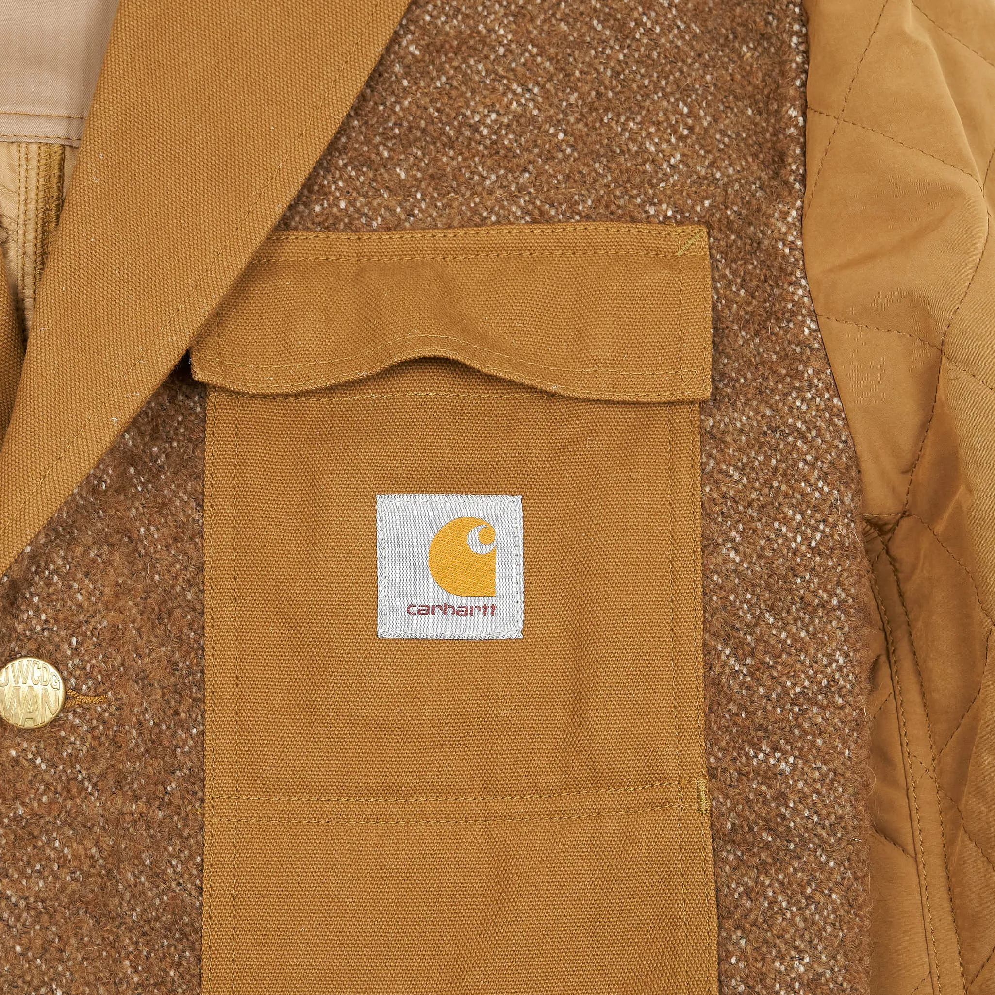 Junya Watanabe Man x Carhartt Patchwork Workblazer sold by DeeCee style product image thumbnail 5