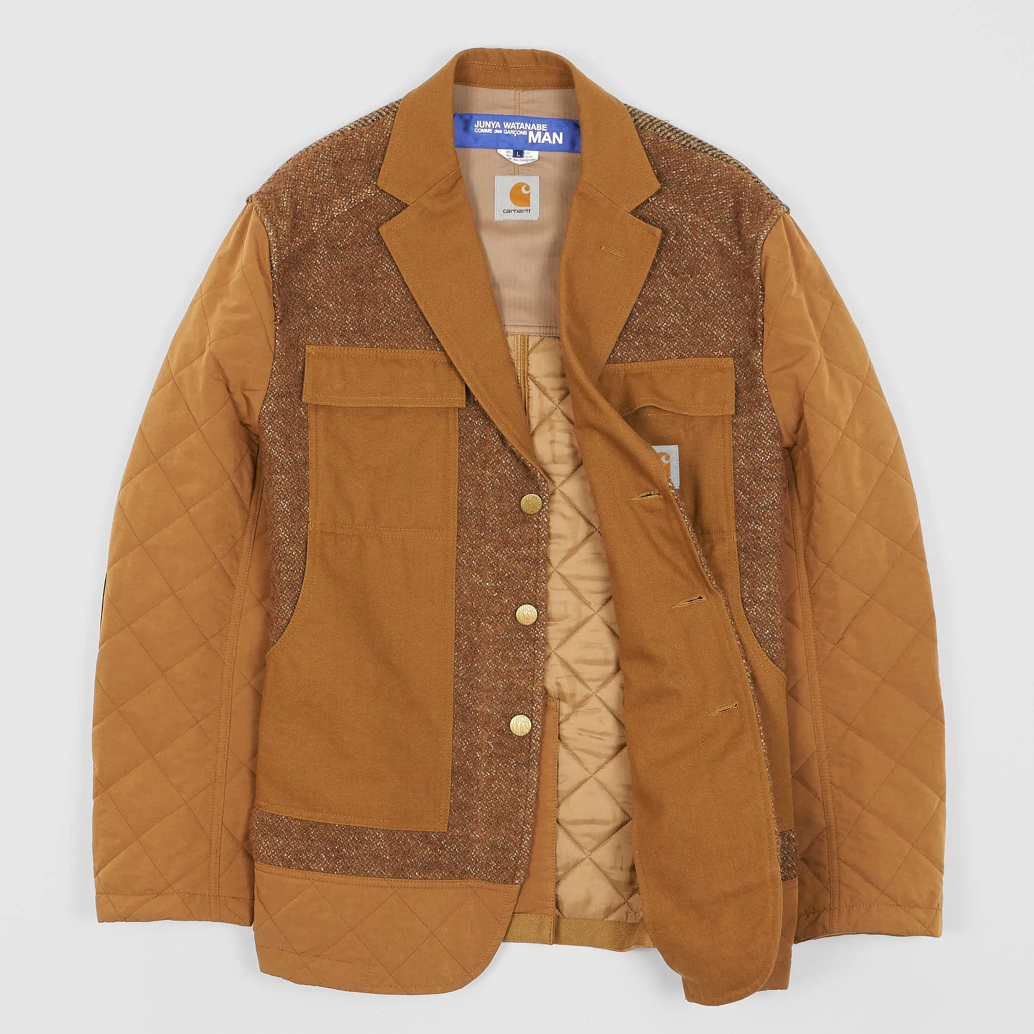 Junya Watanabe Man x Carhartt Patchwork Workblazer sold by DeeCee style product image thumbnail 2