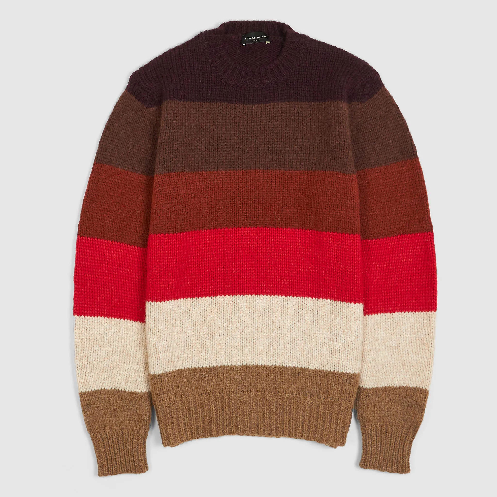 Roberto Collina Knit Crew NeckSoft Wool Pullover sold by DeeCee style