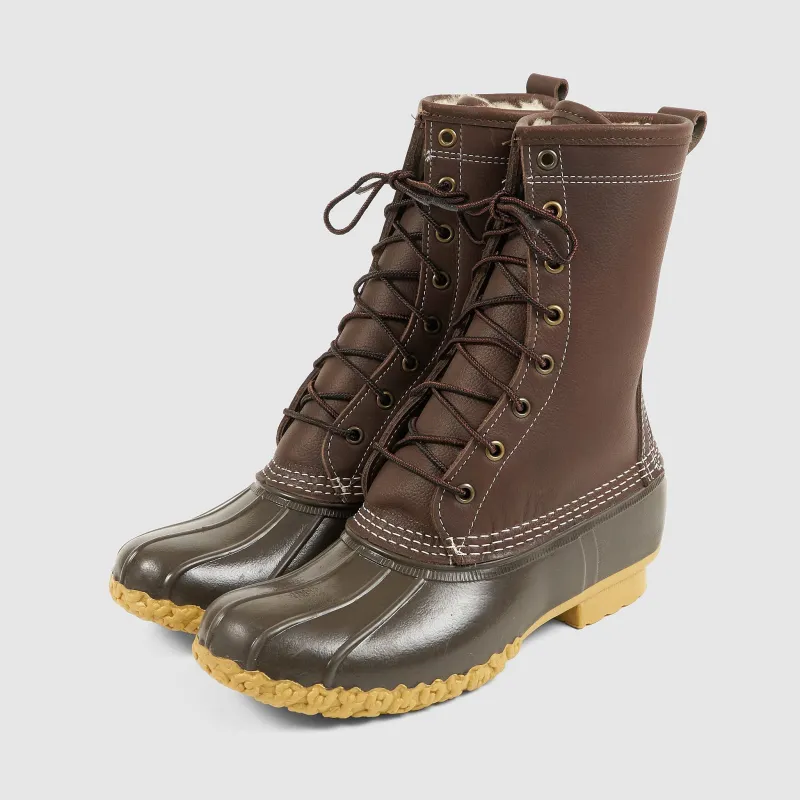 L.L. Bean Ladies Shearling 10" Boots sold by DeeCee style