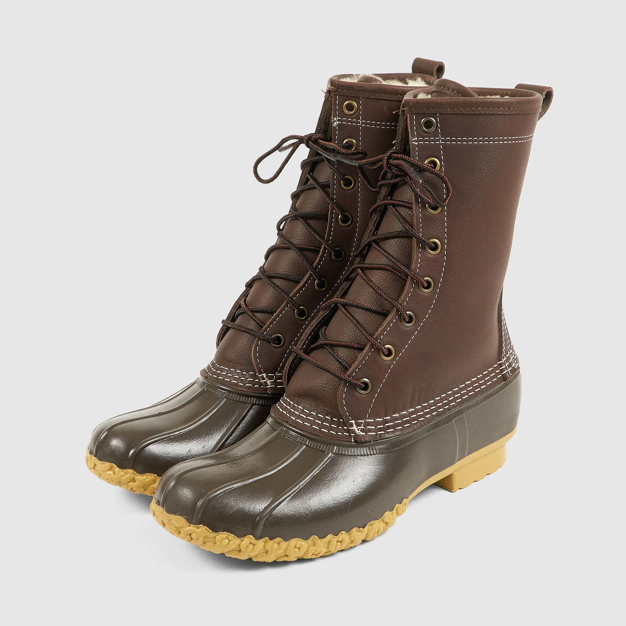 L.L. Bean Ladies Shearling 10" Boots sold by DeeCee style