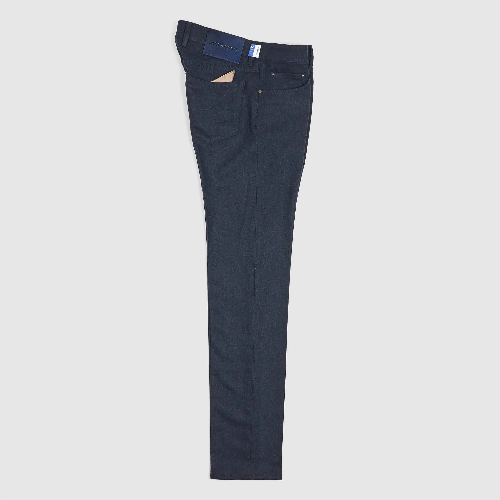 Jacob Cohen 5 Pocket Slim Fit Wool Blend Jeans sold by DeeCee style product image thumbnail 3