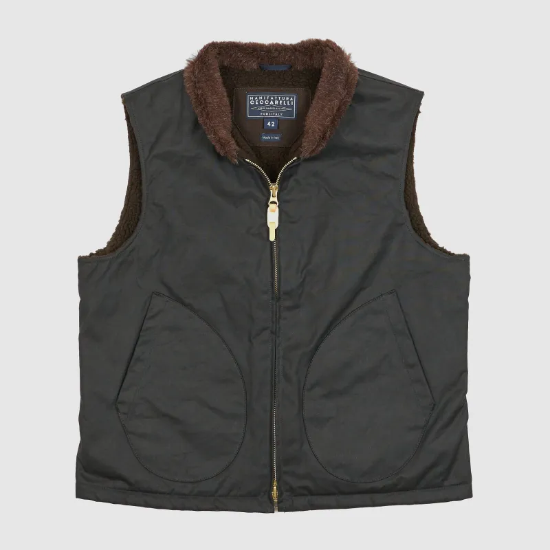 Manifattura Ceccarelli N1 Deck Vest sold by DeeCee style