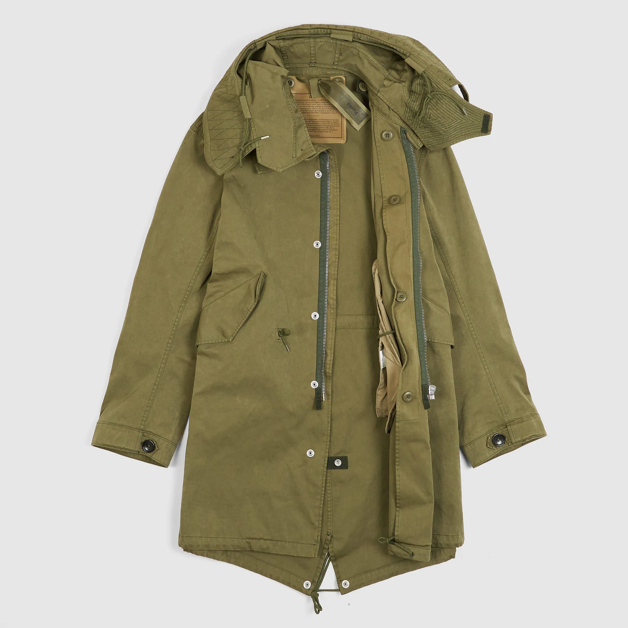 Ten c Fishtail Parka Unlined sold by DeeCee style product image thumbnail 2
