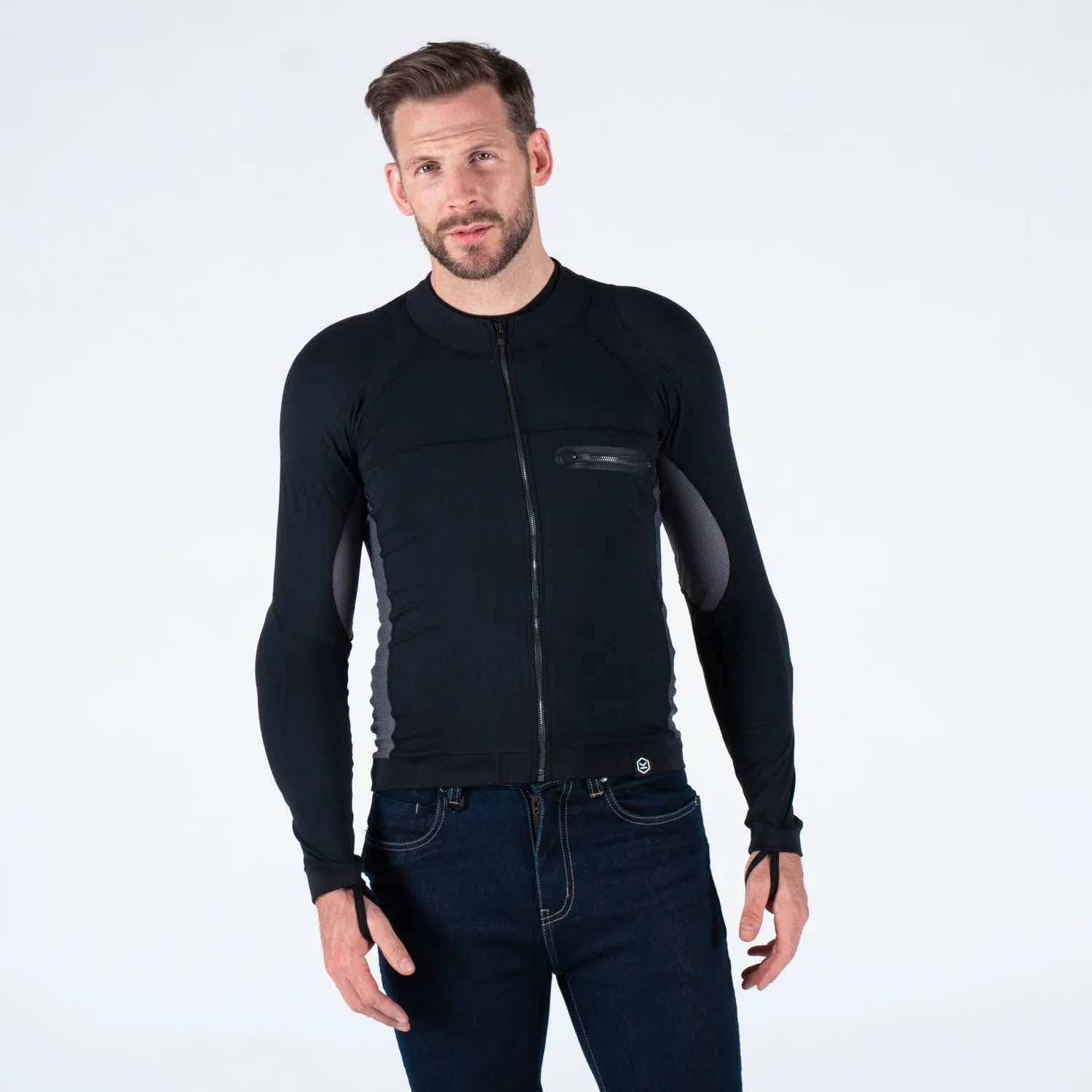 Knox Mens Armoured Motorcycle Action Shirt sold by DeeCee style