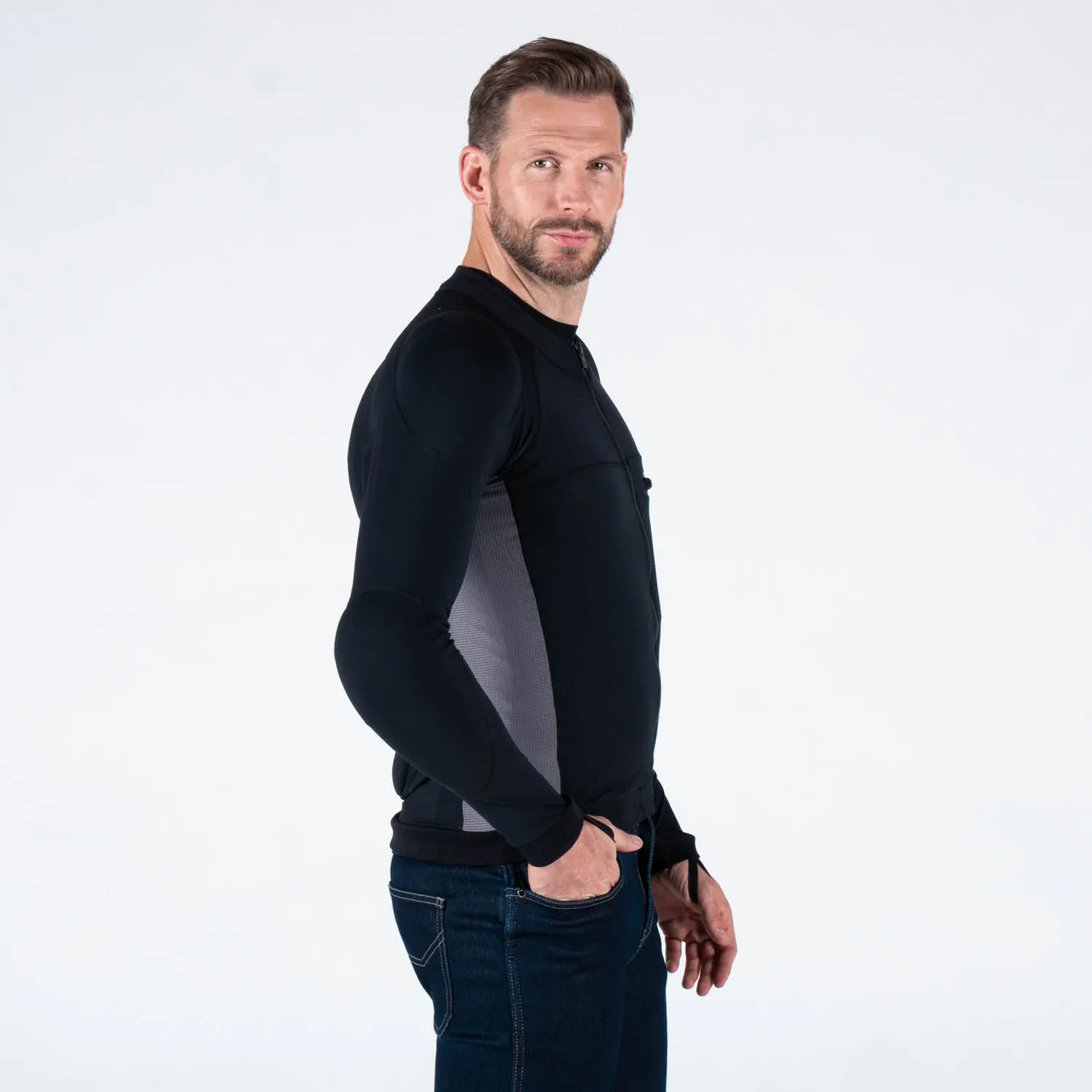 Knox Mens Armoured Motorcycle Action Shirt sold by DeeCee style product image thumbnail 5