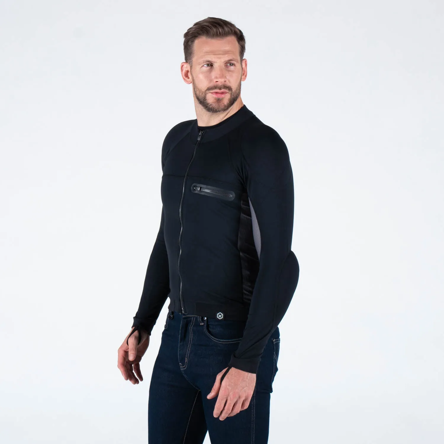 Knox Mens Armoured Motorcycle Action Shirt sold by DeeCee style product image thumbnail 3