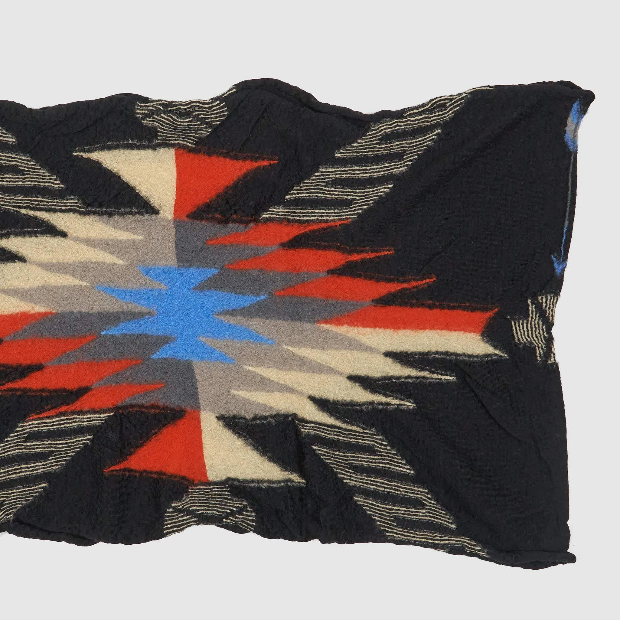 Kapital Wool Blanket Scarf Black sold by DeeCee style product image thumbnail 2