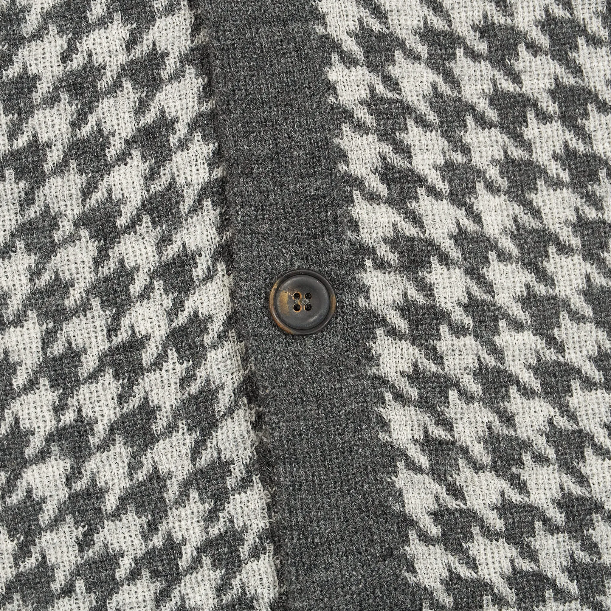 Hansen Knit Hounds Tooth Wool Cardigan sold by DeeCee style product image thumbnail 5