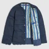 Kapital 8 oz. Indigo x Indigo Denim Quilt Work Jacket sold by DeeCee style