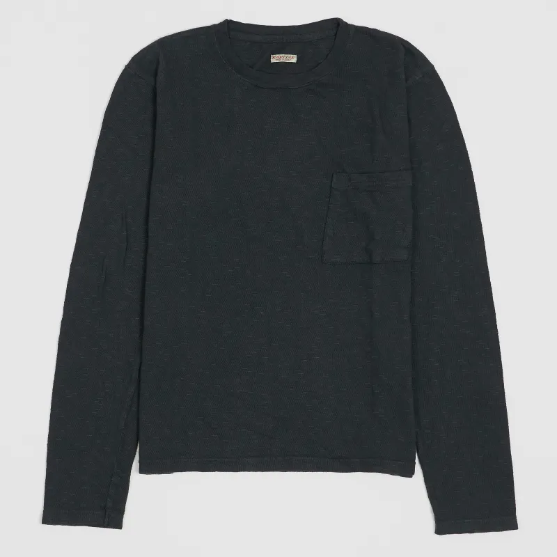 Kapital Pocket Long Sleeve Crew Neck Pocket T-Shirt sold by DeeCee style