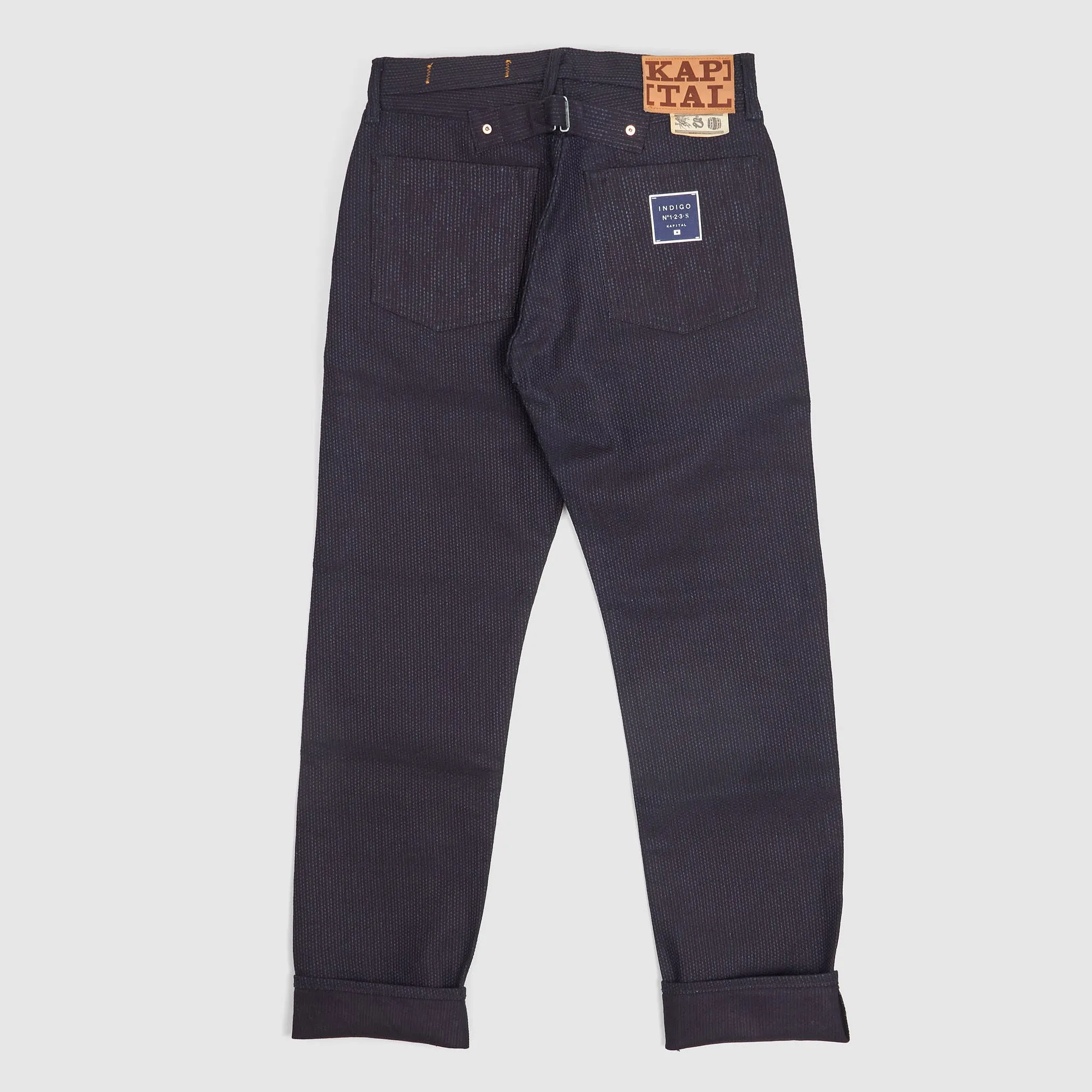Kapital Century Denim Five Pocket with Cinch Back No. 123+S sold by DeeCee style product image thumbnail 2