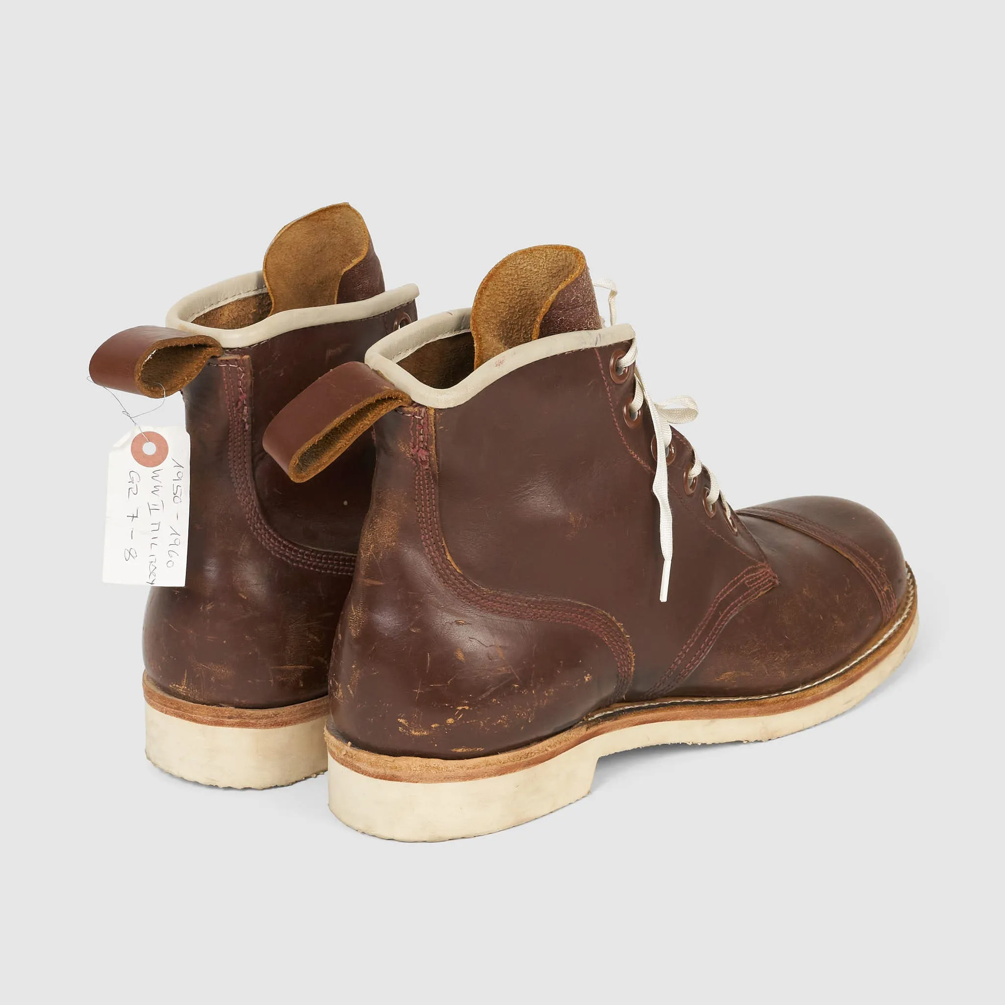 Irregular x DeeCee Style Vintage Military Work Boots sold by DeeCee style product image thumbnail 5