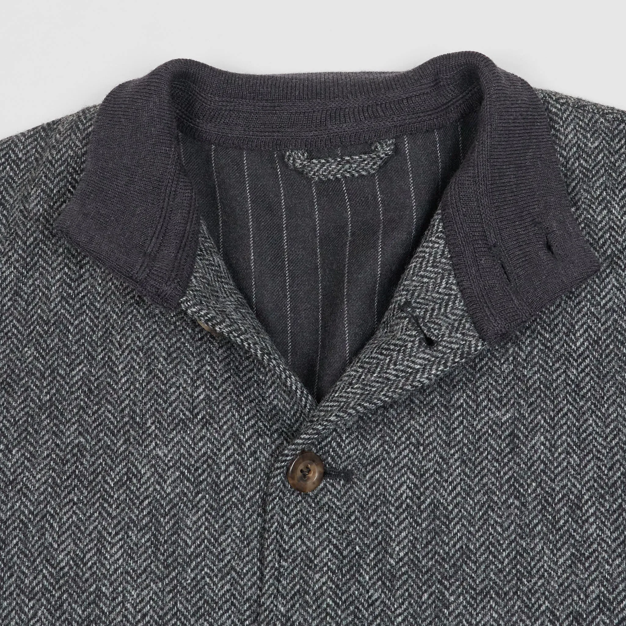 Valstarino Herringbone Wool Lumber sold by DeeCee style product image thumbnail 4