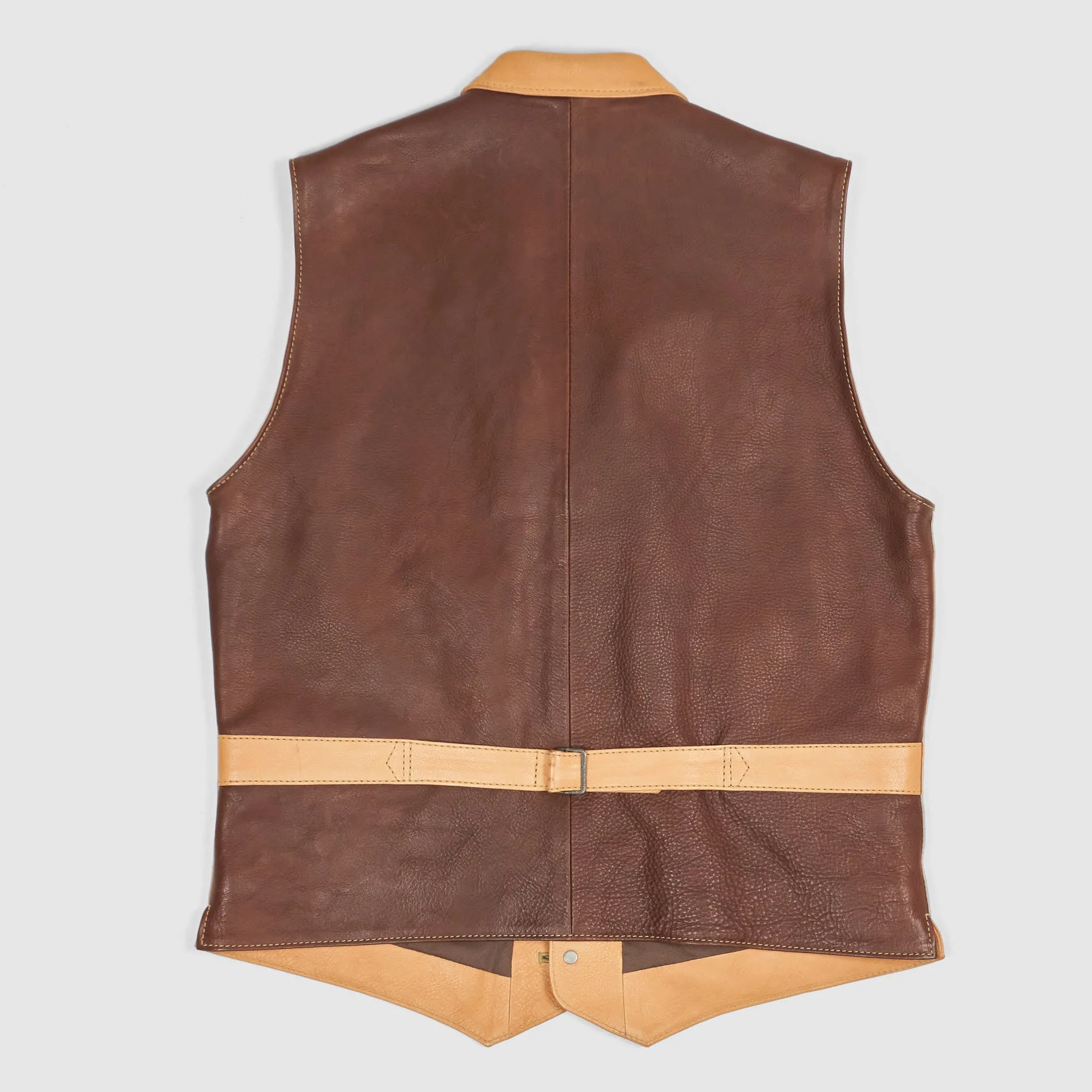 Tenjin Works Craftman Leather Vest sold by DeeCee style product image thumbnail 5