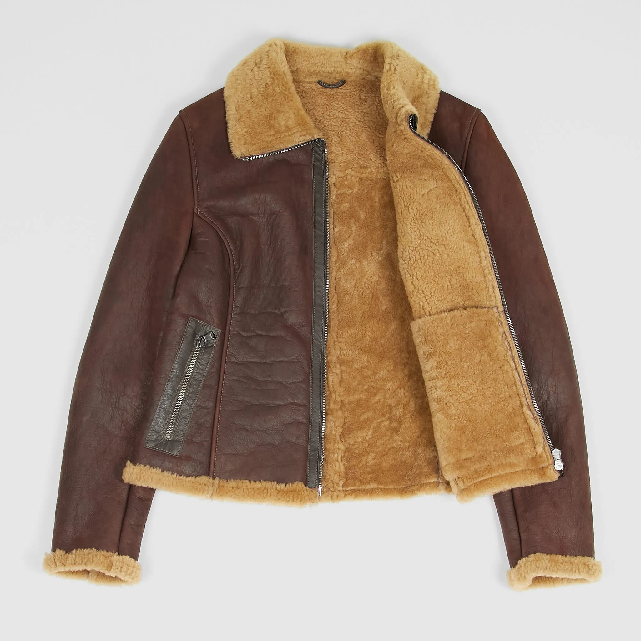 Stewart Ladies Shearling Leather Jacket sold by DeeCee style product image thumbnail 2