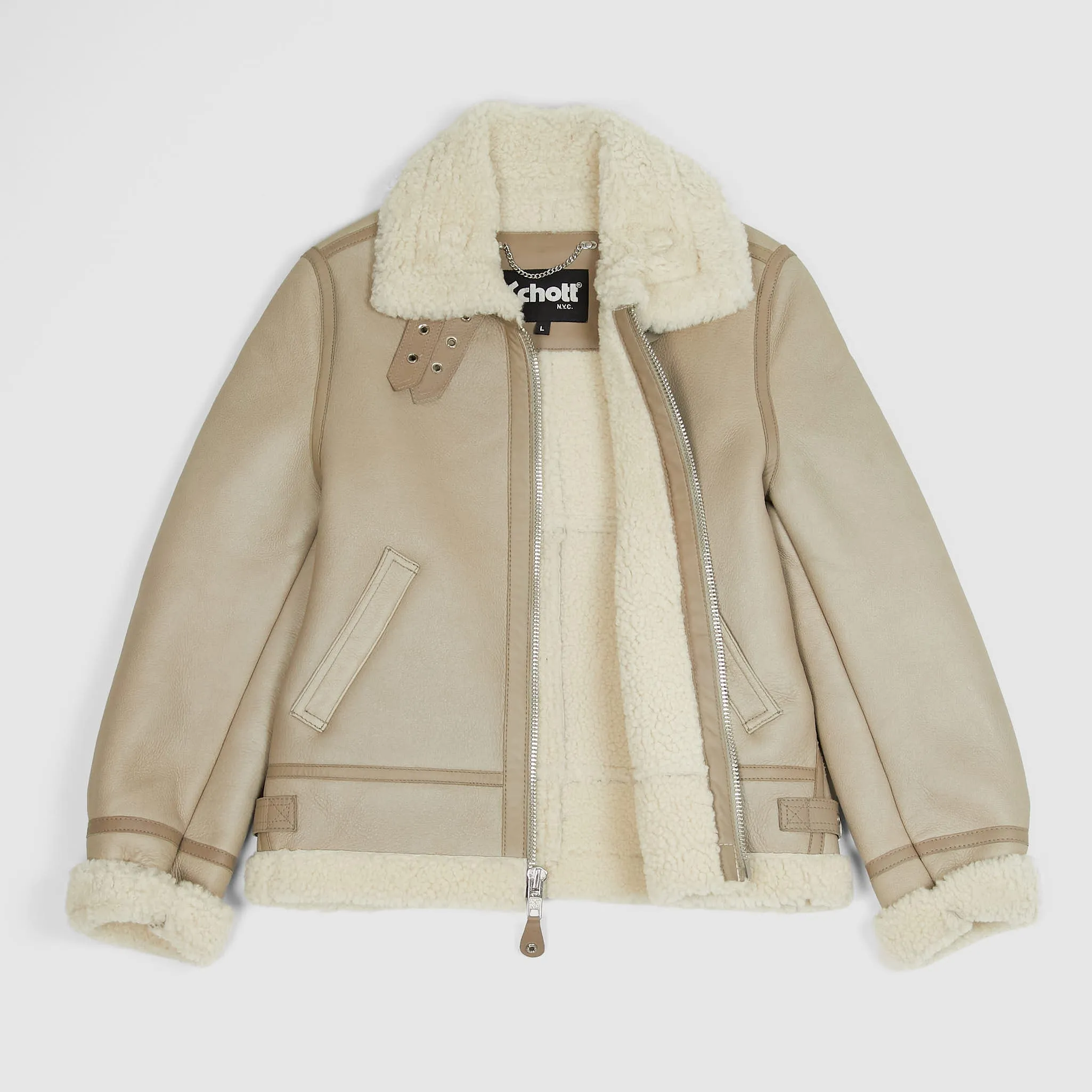 Schott N.Y.C. Ladies B-3 Leather Jacket sold by DeeCee style product image thumbnail 2