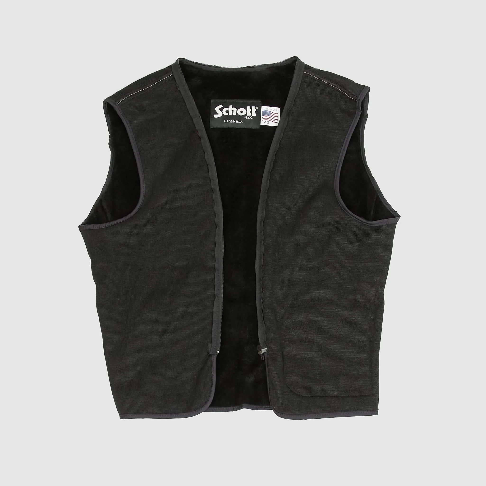 Schott N.Y.C. Steerhide Deluxe Heavy Racer Leather Jacket sold by DeeCee style product image thumbnail 4