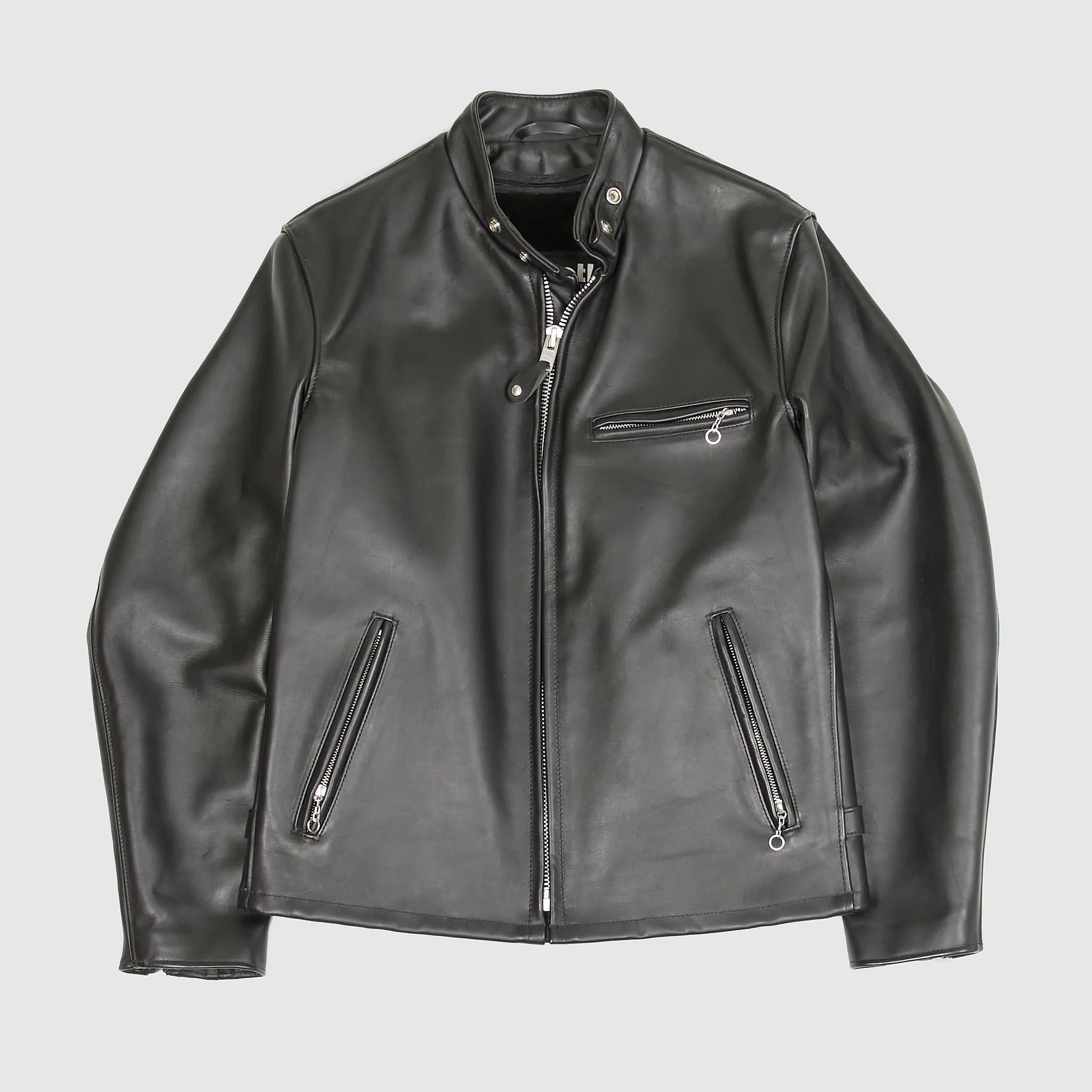 Schott N.Y.C. Steerhide Deluxe Heavy Racer Leather Jacket sold by DeeCee style