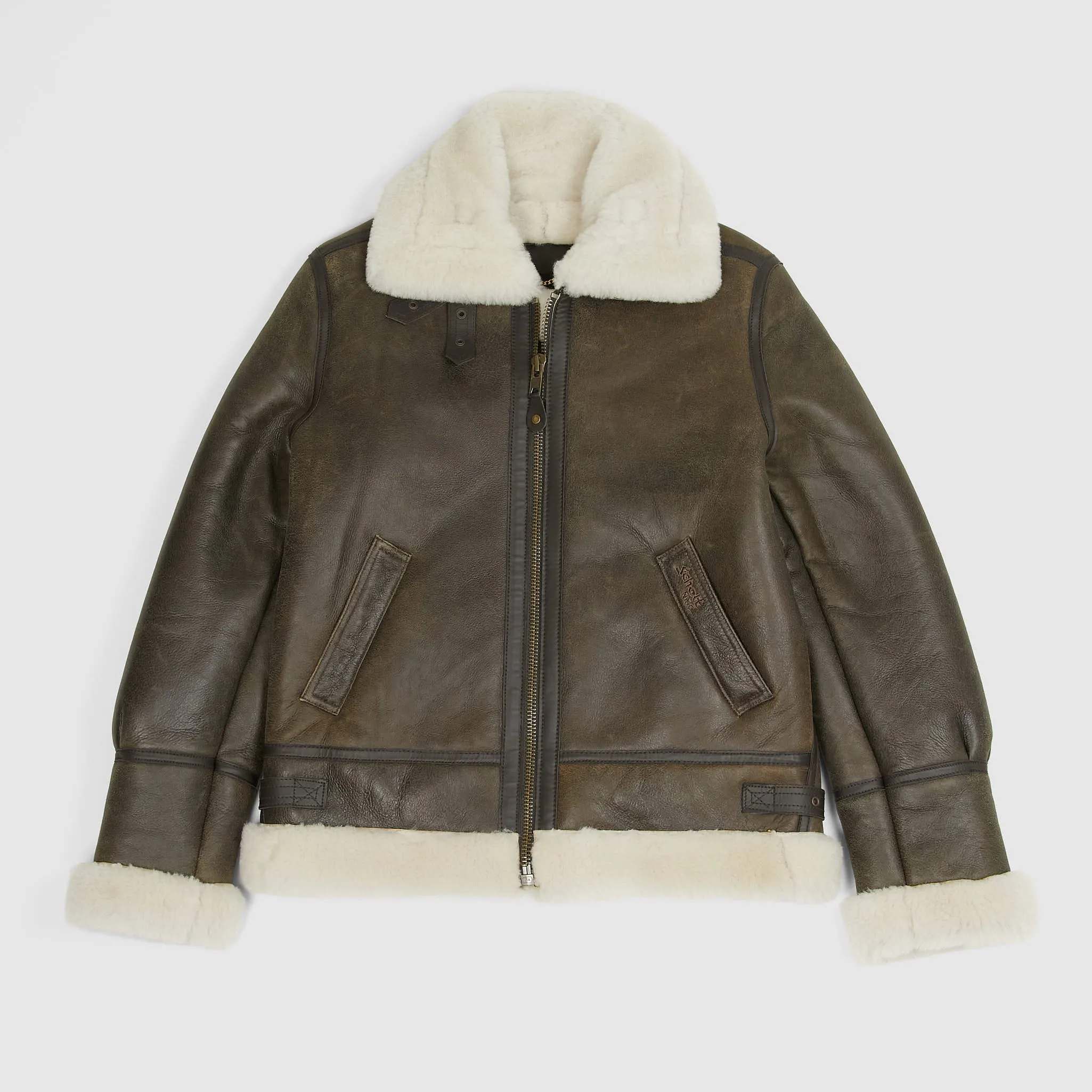 Schott N.Y.C. B-3 Leather Jacket sold by DeeCee style