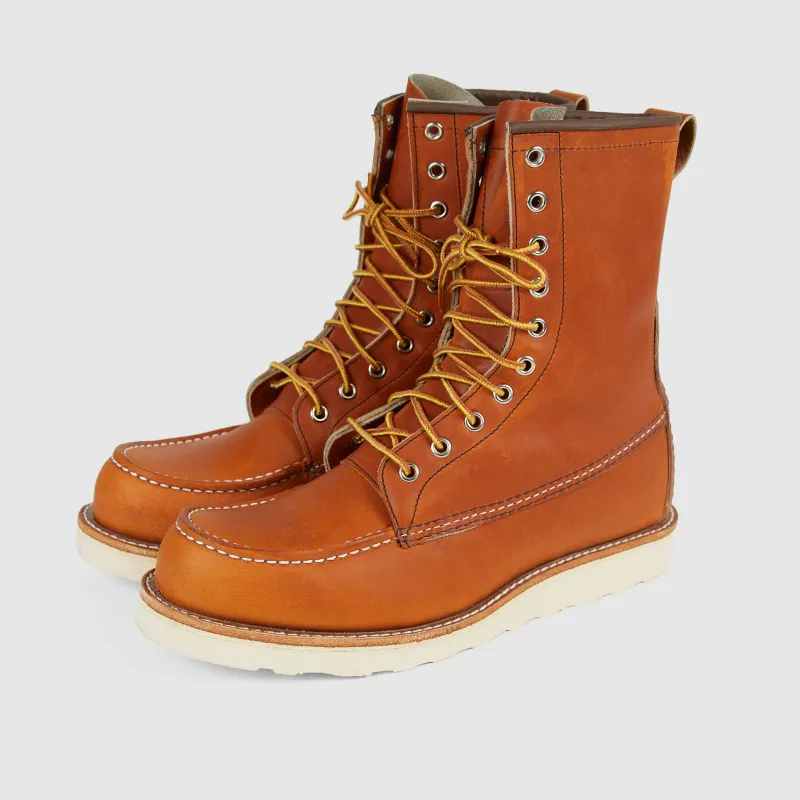 Red Wing Heritage Shoes 8" Classic  Moc Toe 877 Boots sold by DeeCee style