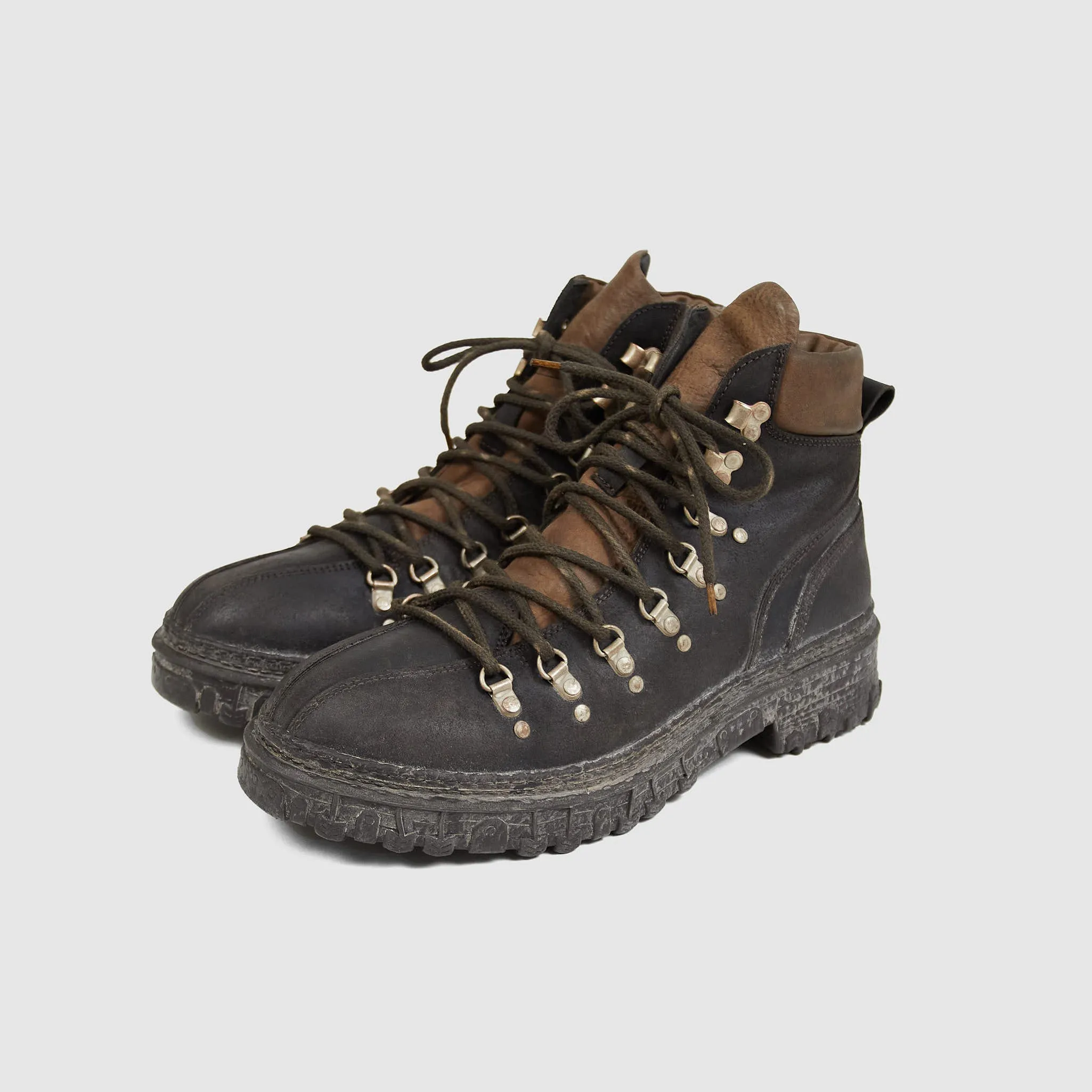 Moma Uomo Vintage Made City "Hiking" Boots sold by DeeCee style