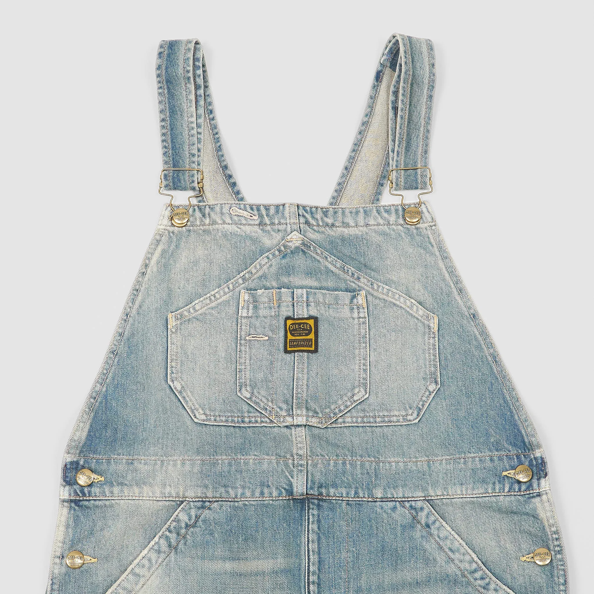 Washington Dee-Cee Ladies Work Style Bib Overall Stone Wash sold by DeeCee style product image thumbnail 4