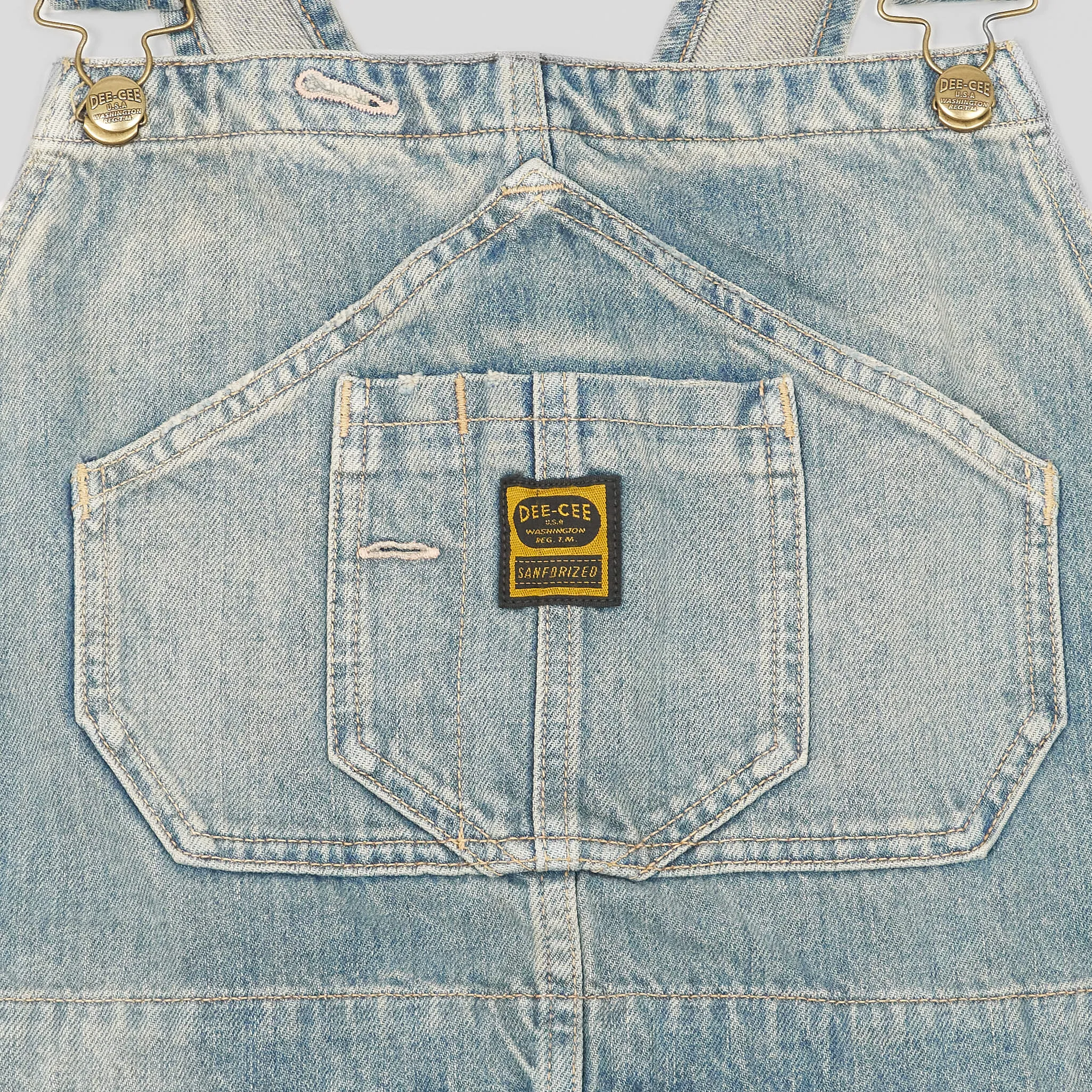 Washington Dee-Cee Ladies Work Style Bib Overall Stone Wash sold by DeeCee style product image thumbnail 5