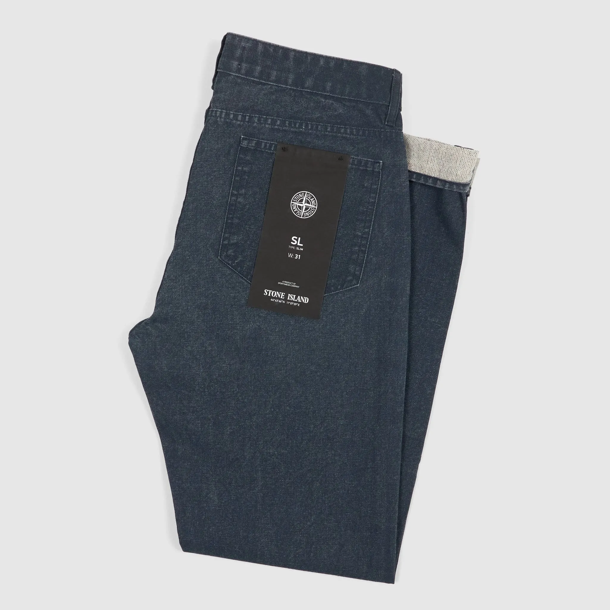 Stone Island New Tella Five Pocket Jeans sold by DeeCee style product image thumbnail 2