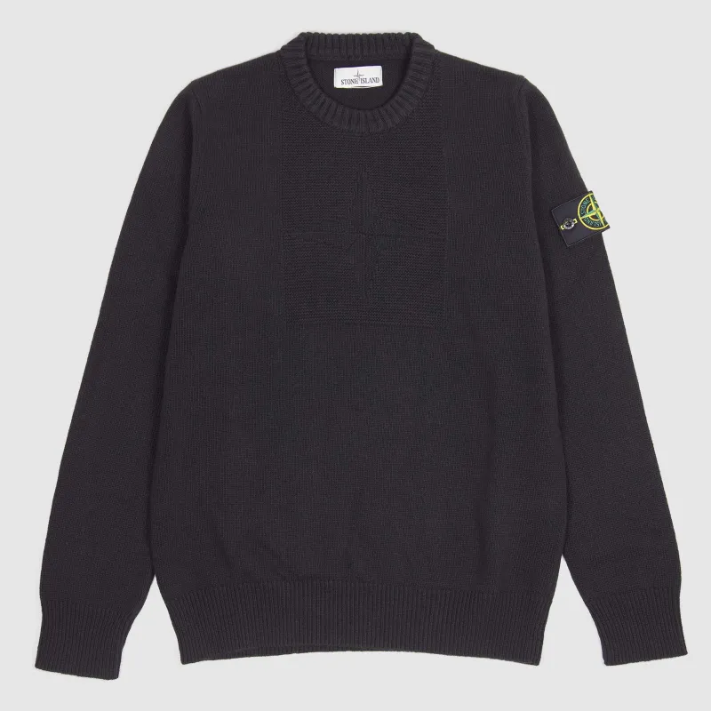 Stone Island Knitted Logo Pullover sold by DeeCee style