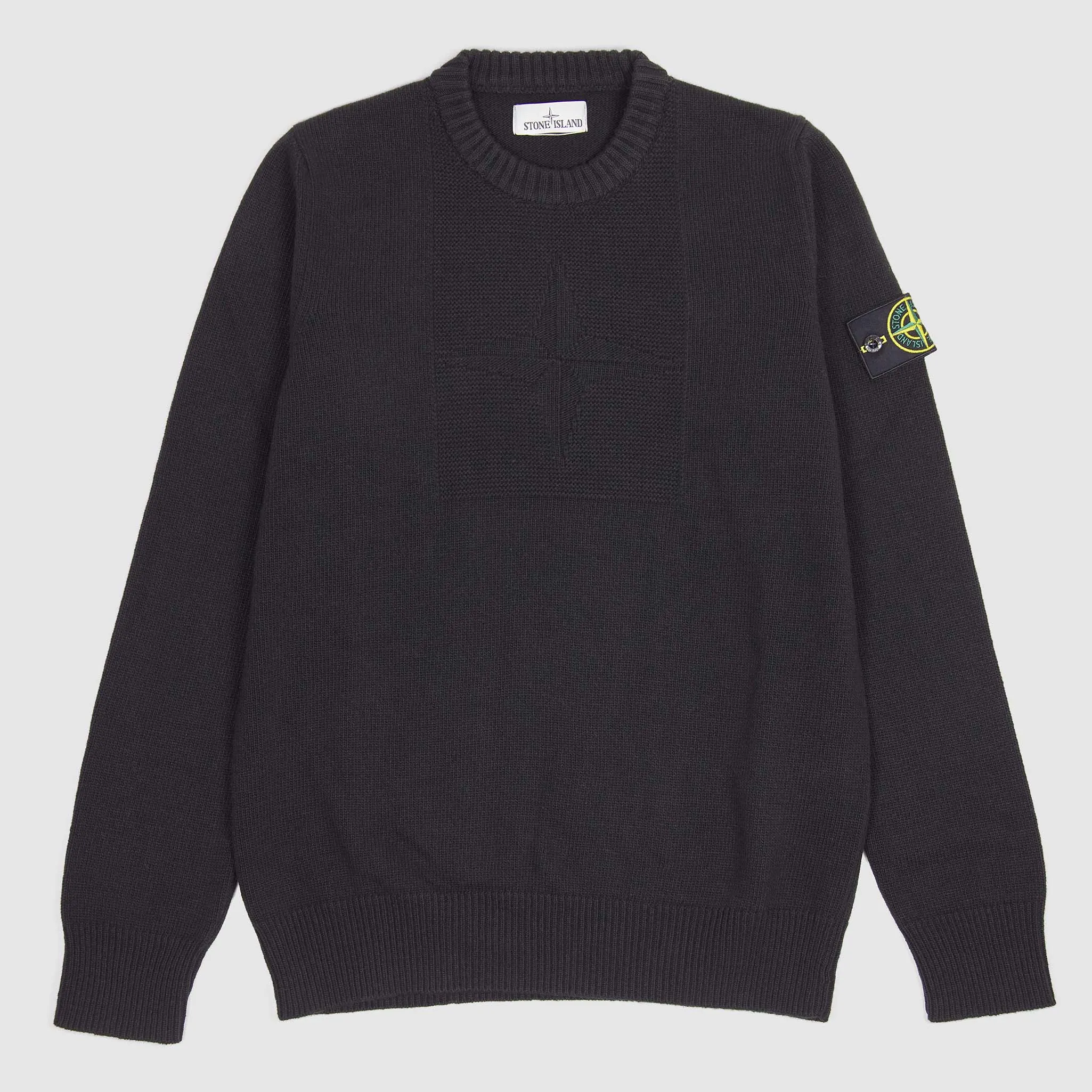 Stone Island Knitted Logo Pullover sold by DeeCee style