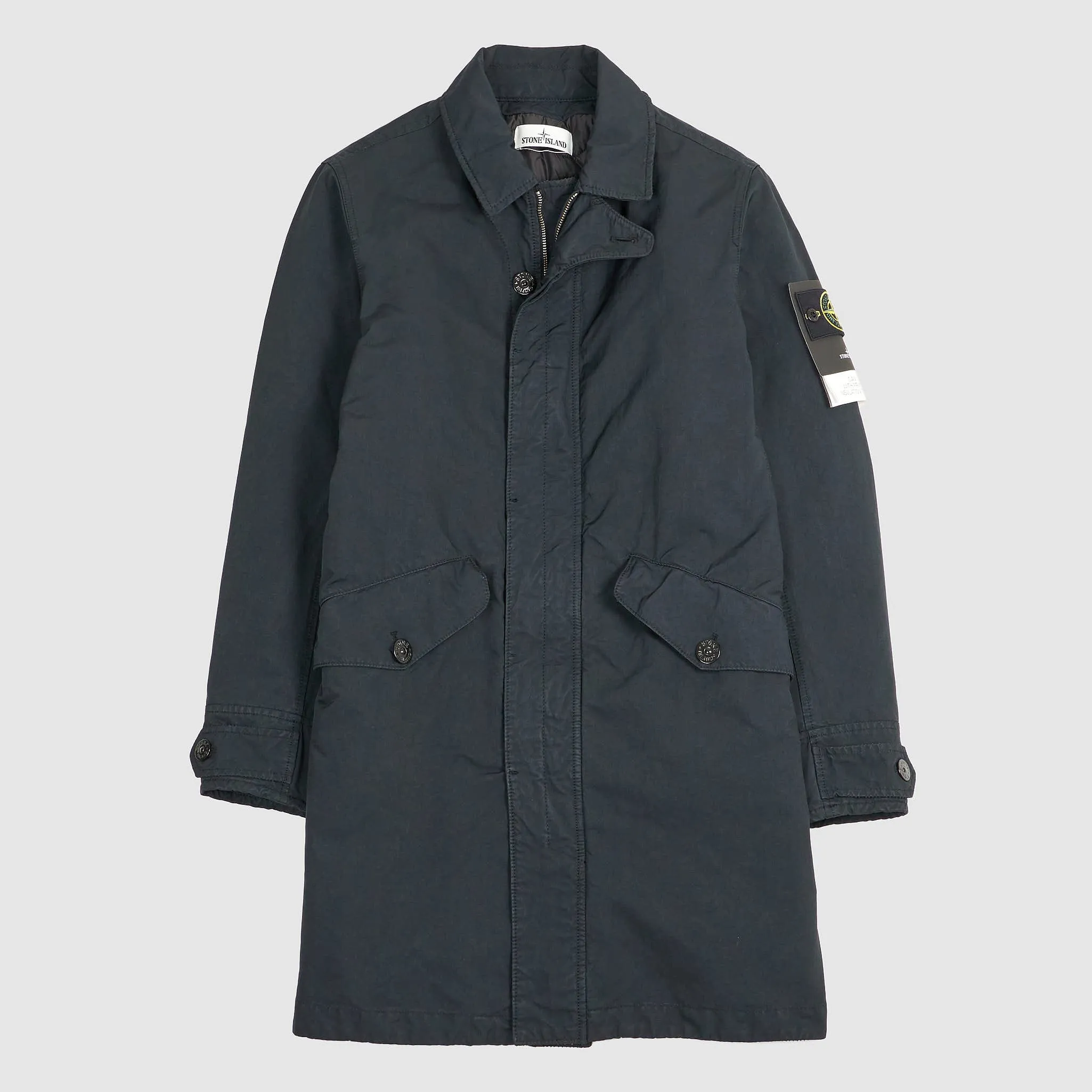 Stone Island David-TC Primaloft Insulation Trench Coat sold by DeeCee style